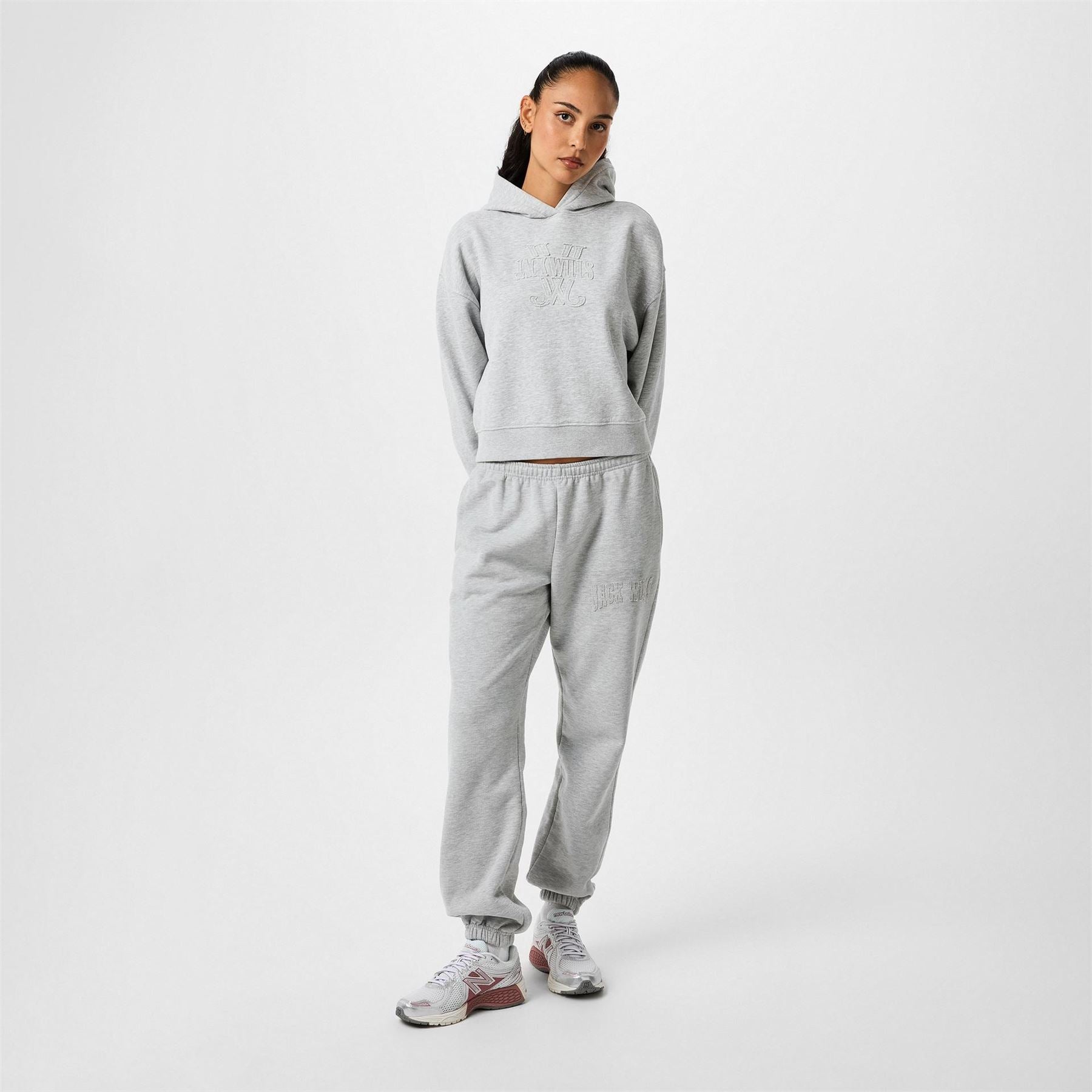 Jack Wills Neat Cuff Lettering Joggers