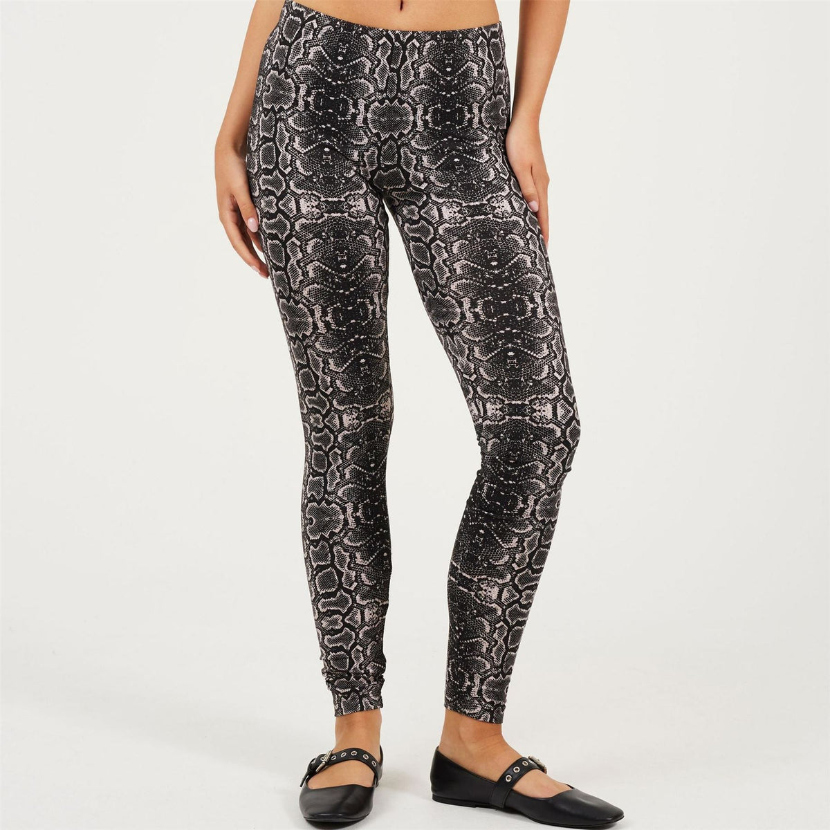 Brave Soul Print Leggings