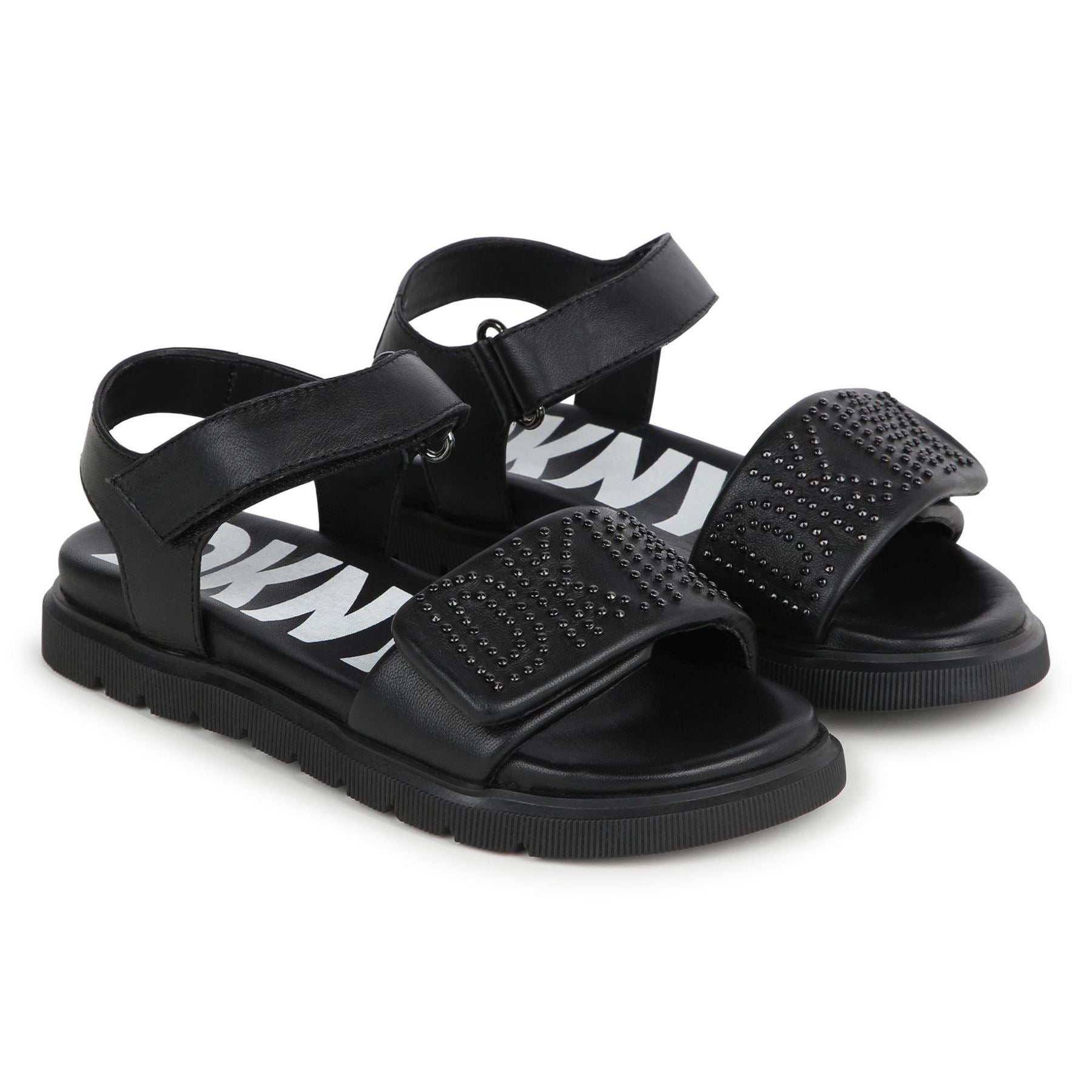 DKNY Lgo Slides Sandals