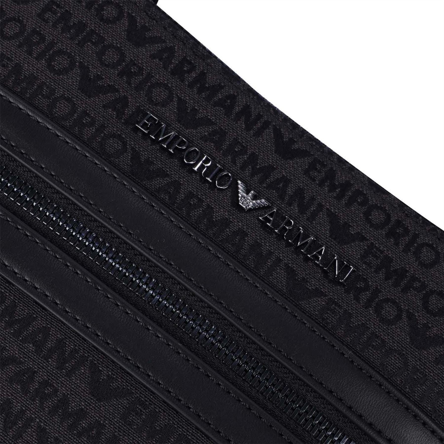 Emporio Armani Lettering Messenger Bag