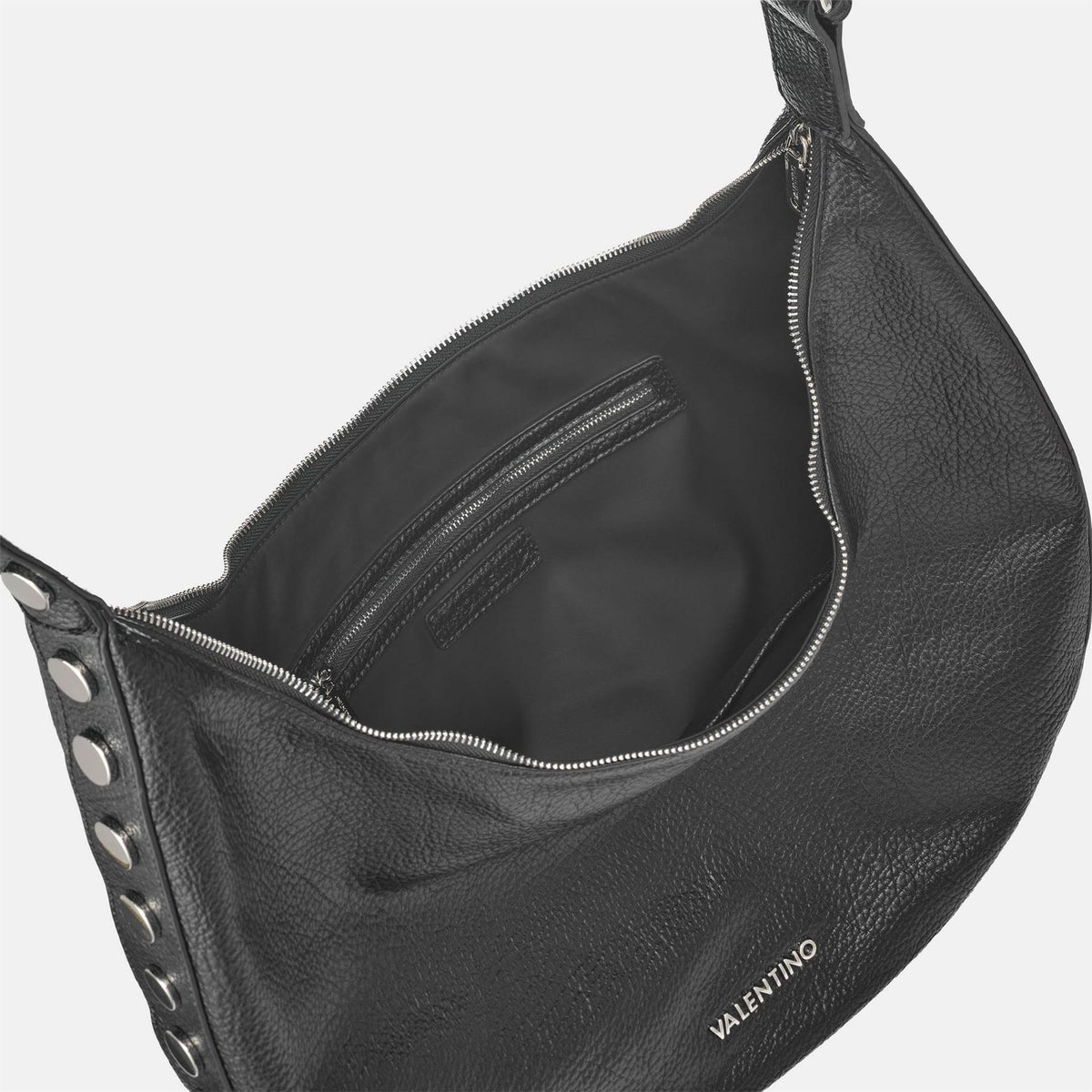 Valentino Glam Leather Hobo Bag