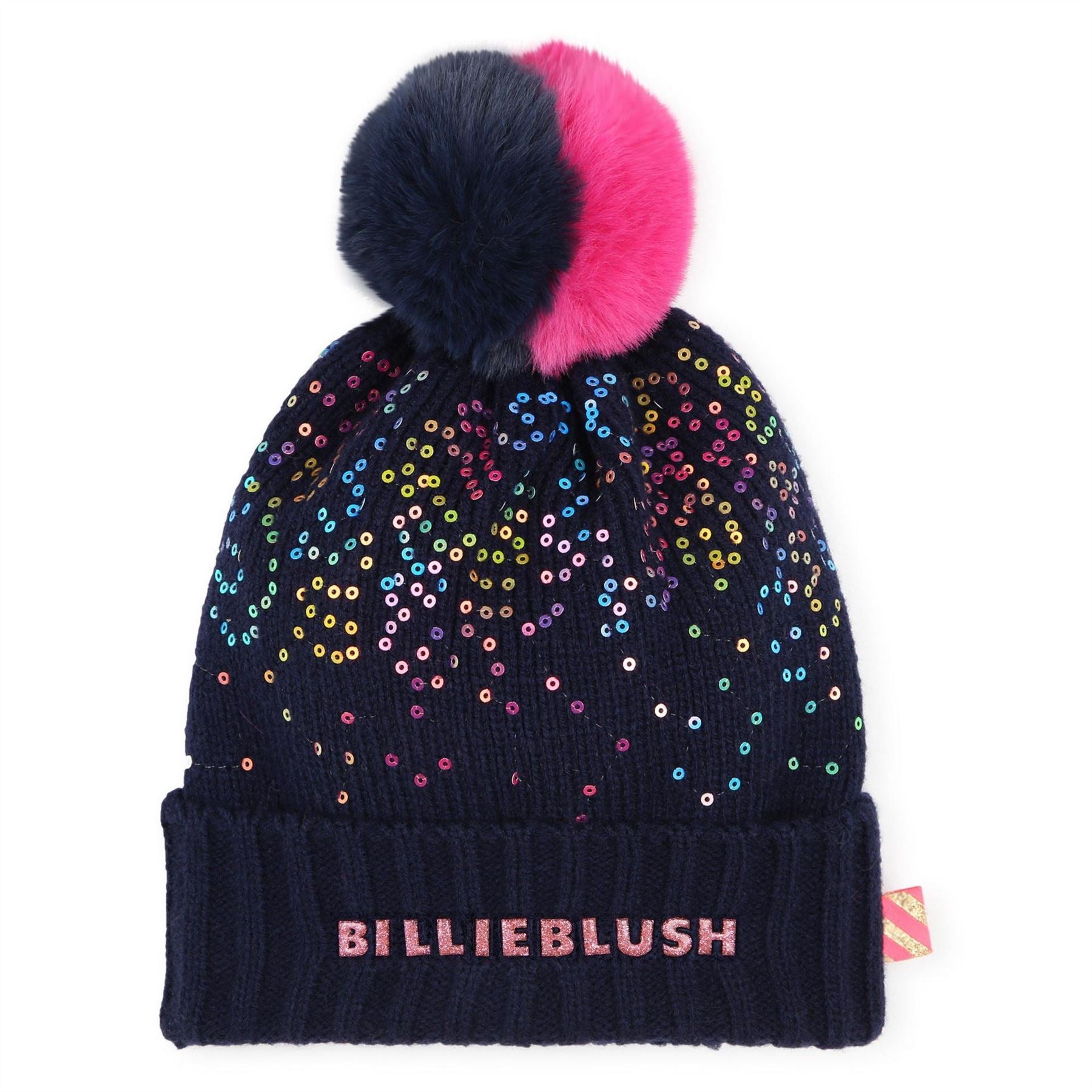 Billieblush Logo Bobble Hat