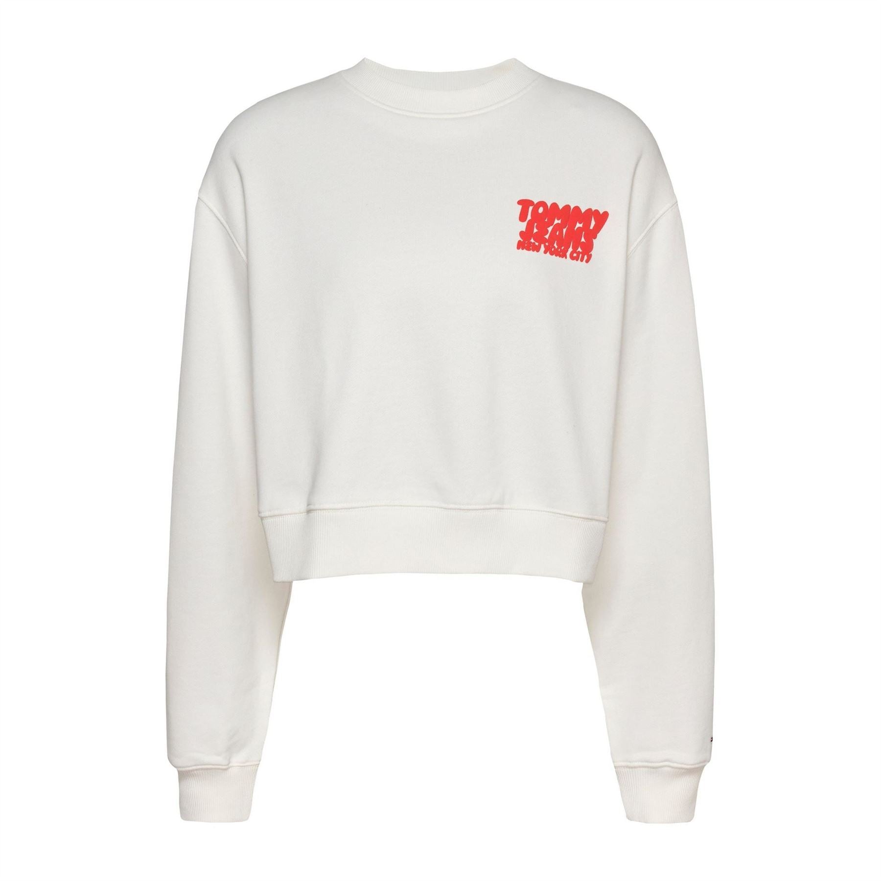 Tommy Jeans Cropped Crew Sweatshirt