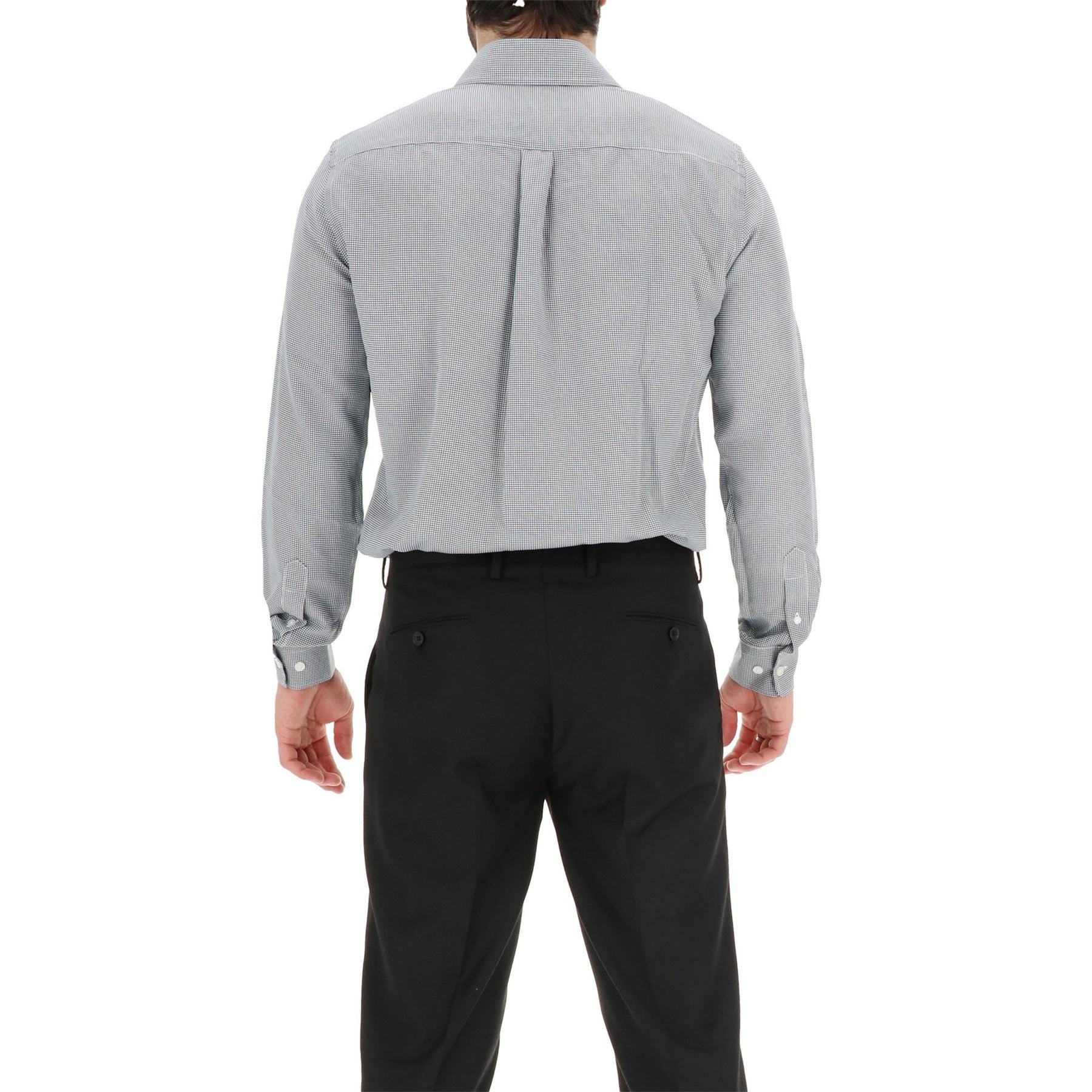 Scotch and Soda Collared Neck Point Collar Long Sleeve Shirt