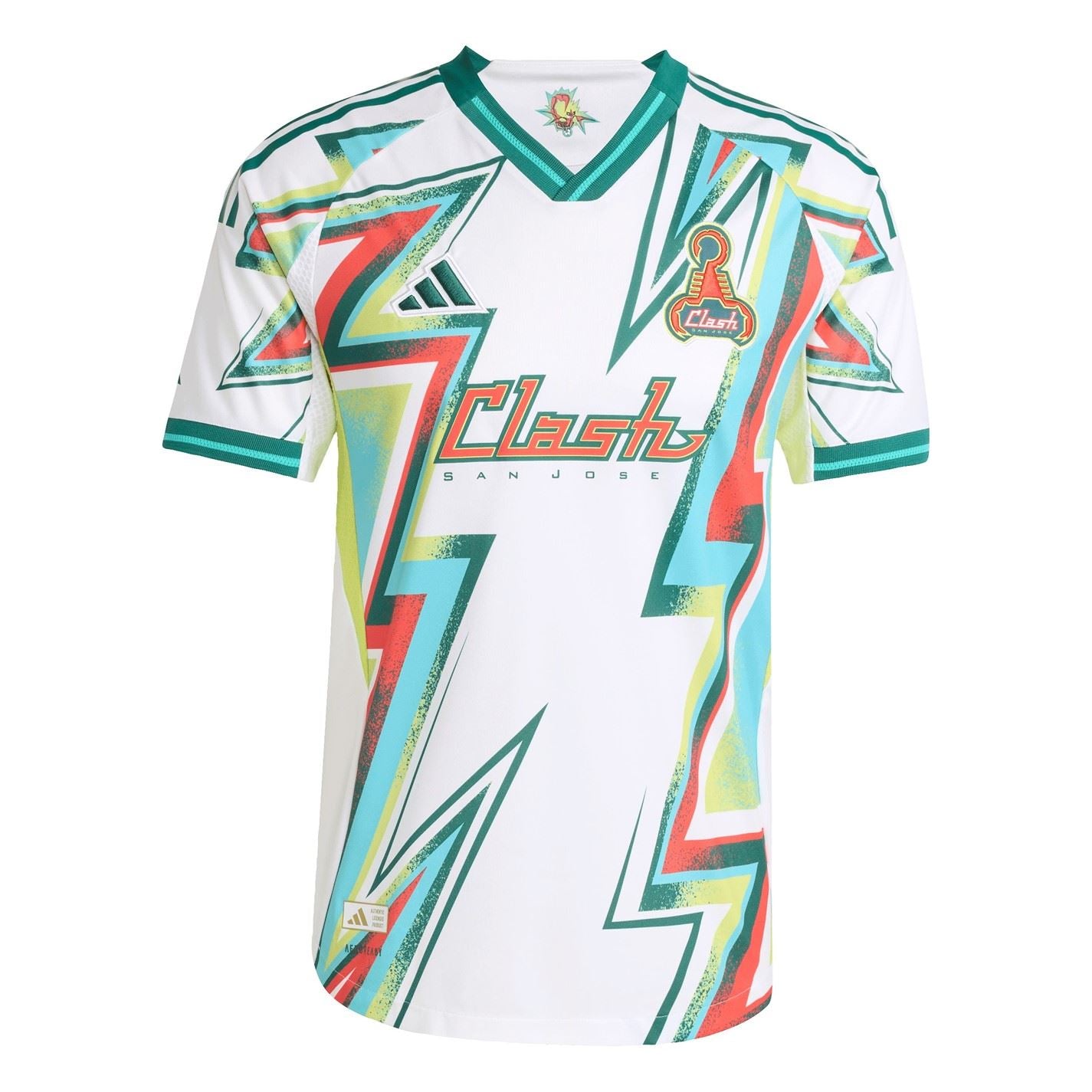 adidas San Jose Earthquakes Authentic Third Shirt 2025 2026 Adults