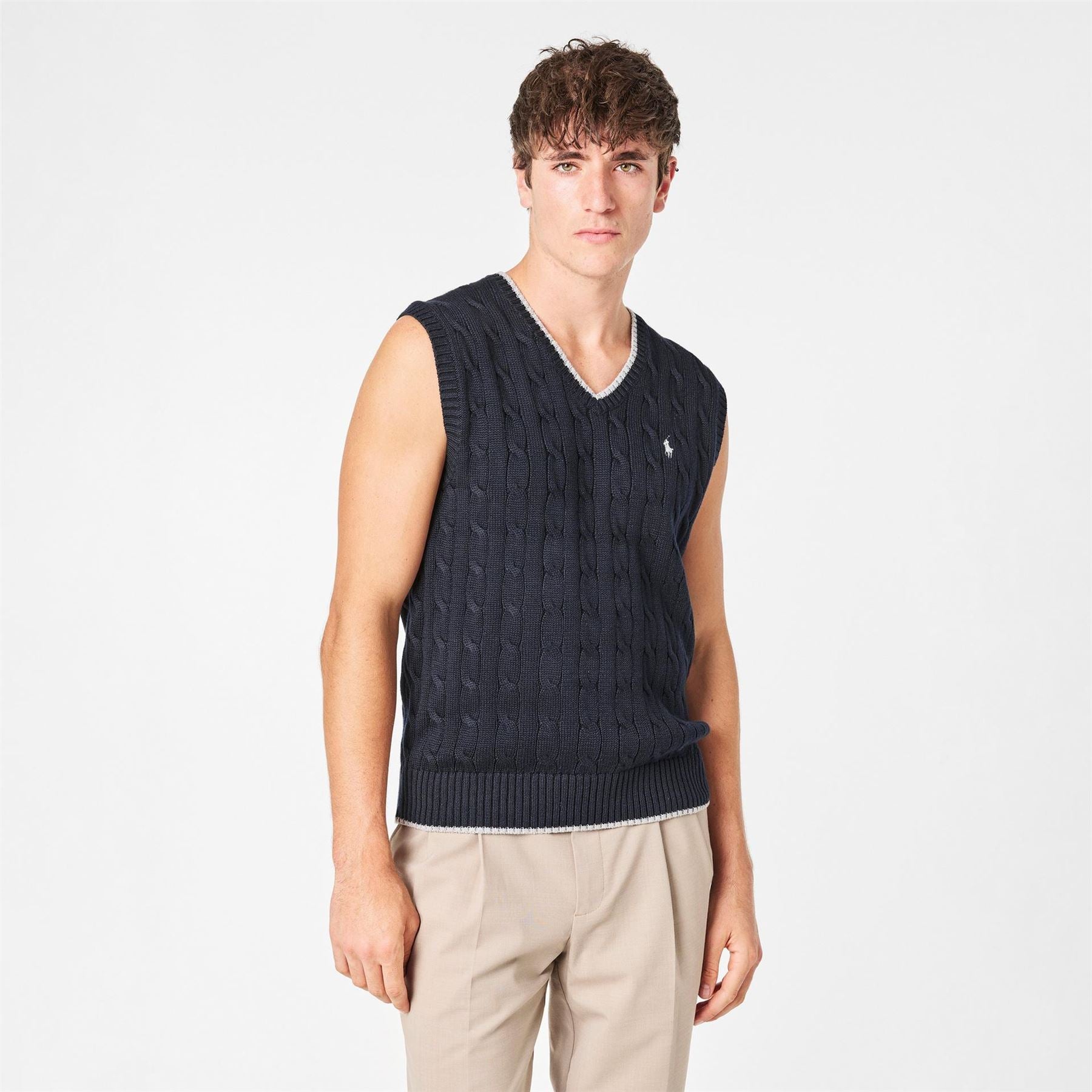 Polo Ralph Lauren Cable Knit Sweater Vest