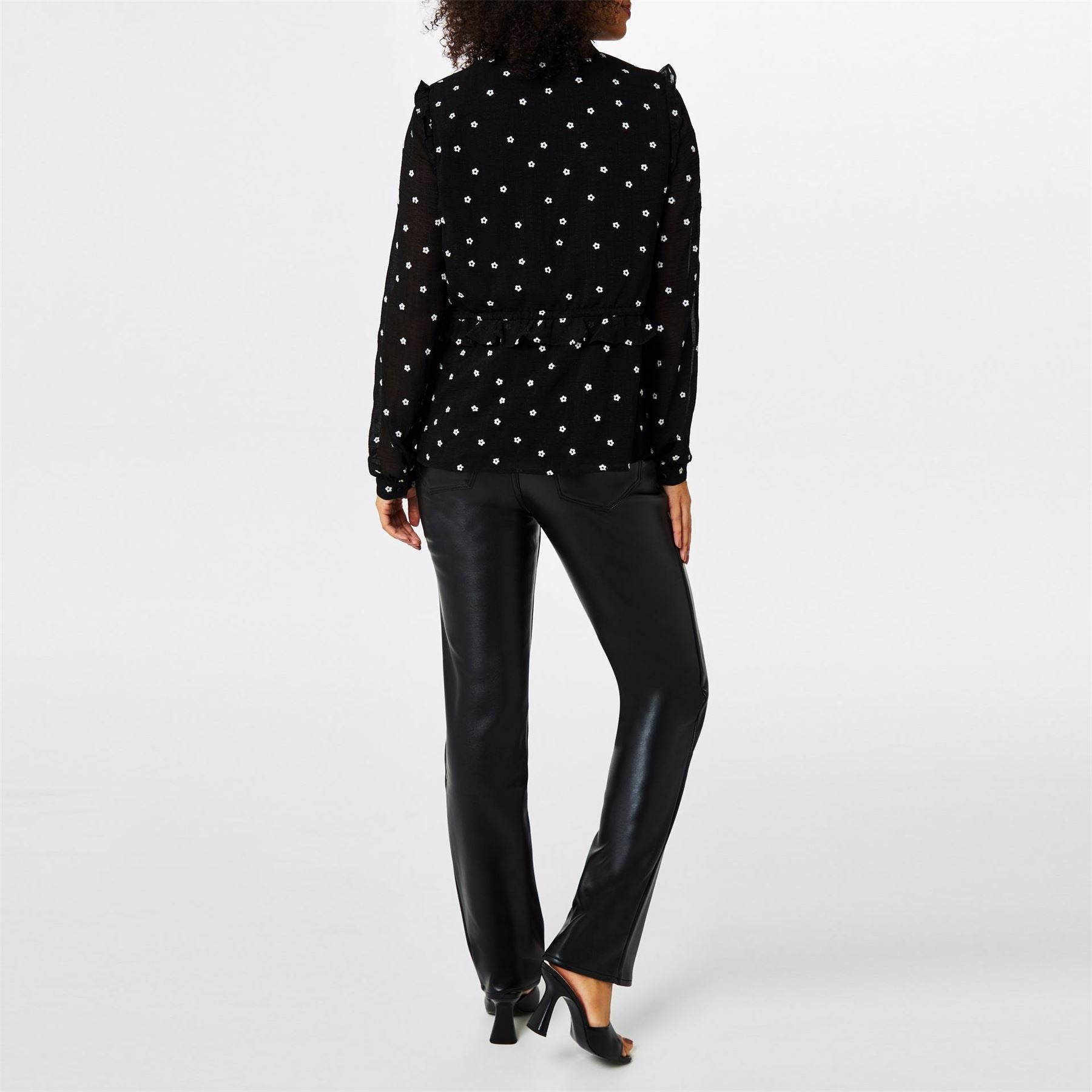 Vila Tie Neck Regular Fit Blouse