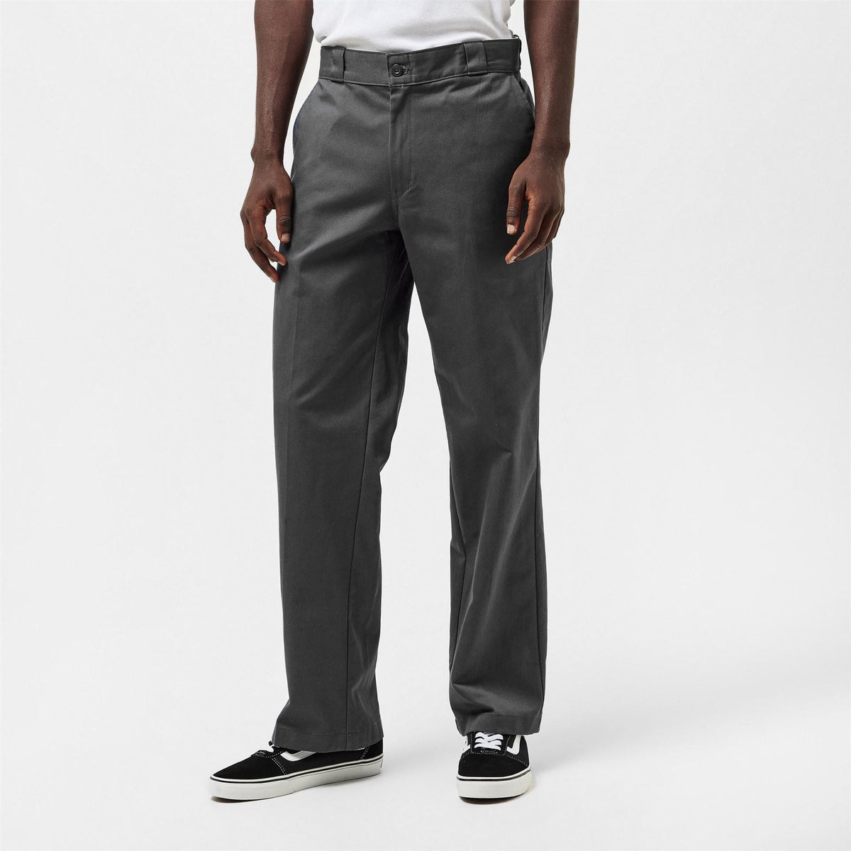 Dickies 247 Solid Patterned Straight Leg Trousers