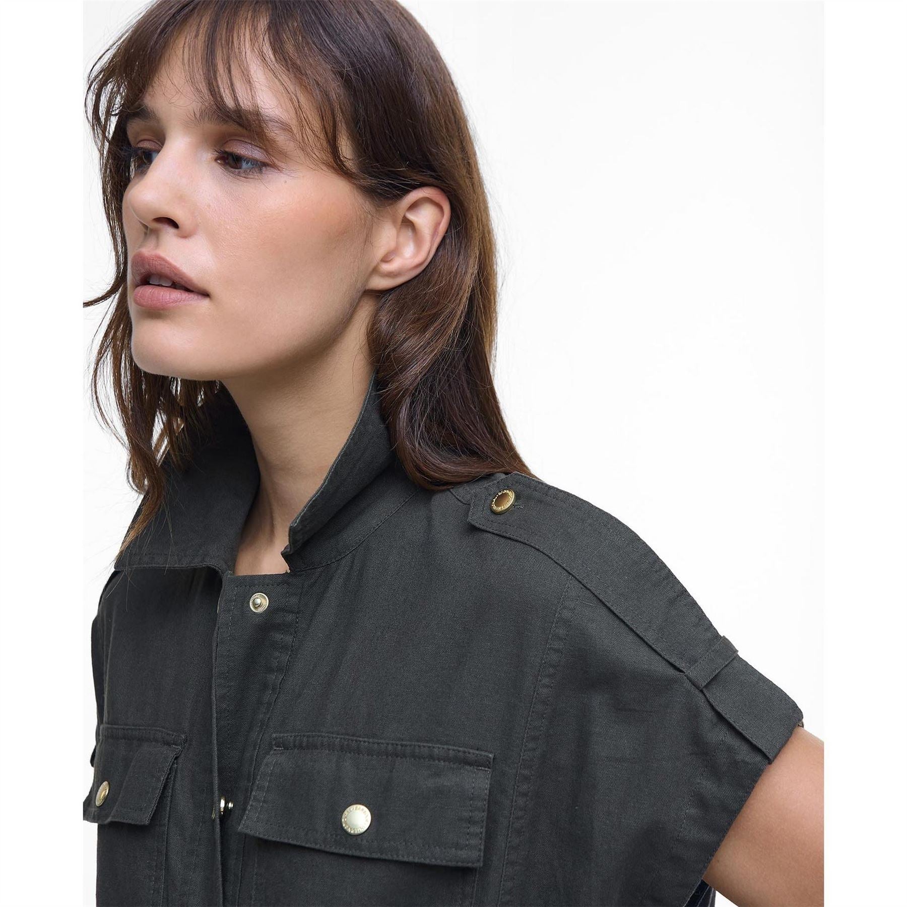 Barbour International Midi Dress