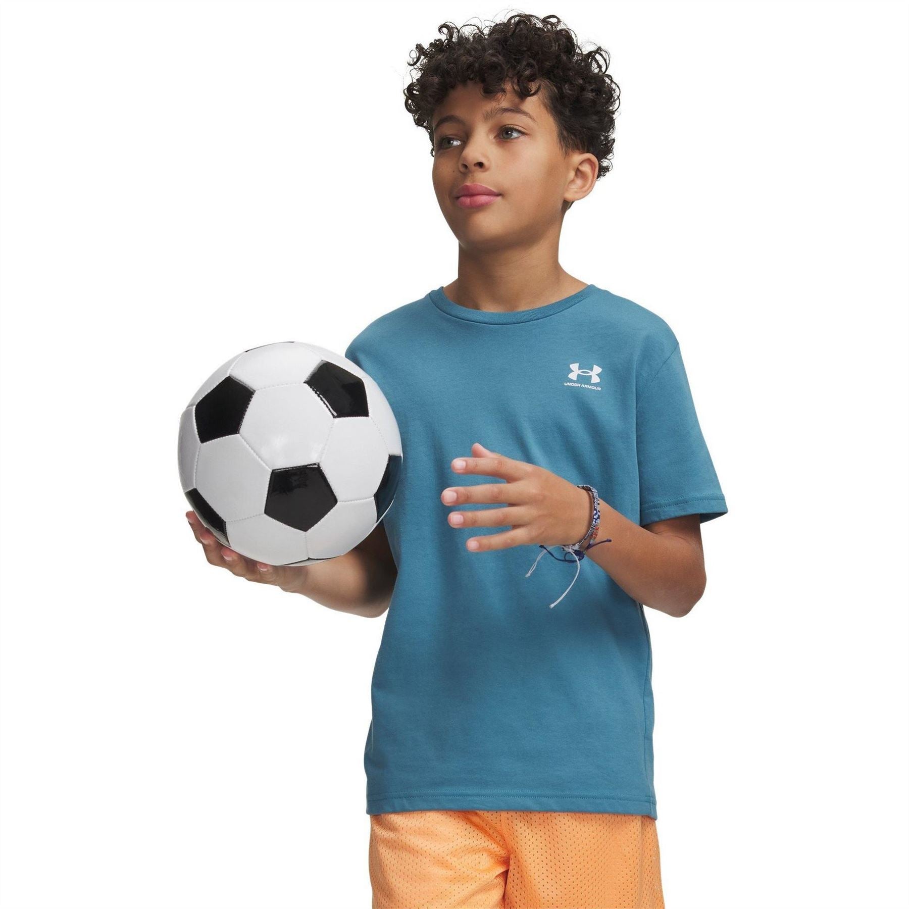 Under Armour Cotton Short Sleeve T-Shirt Junior Boys