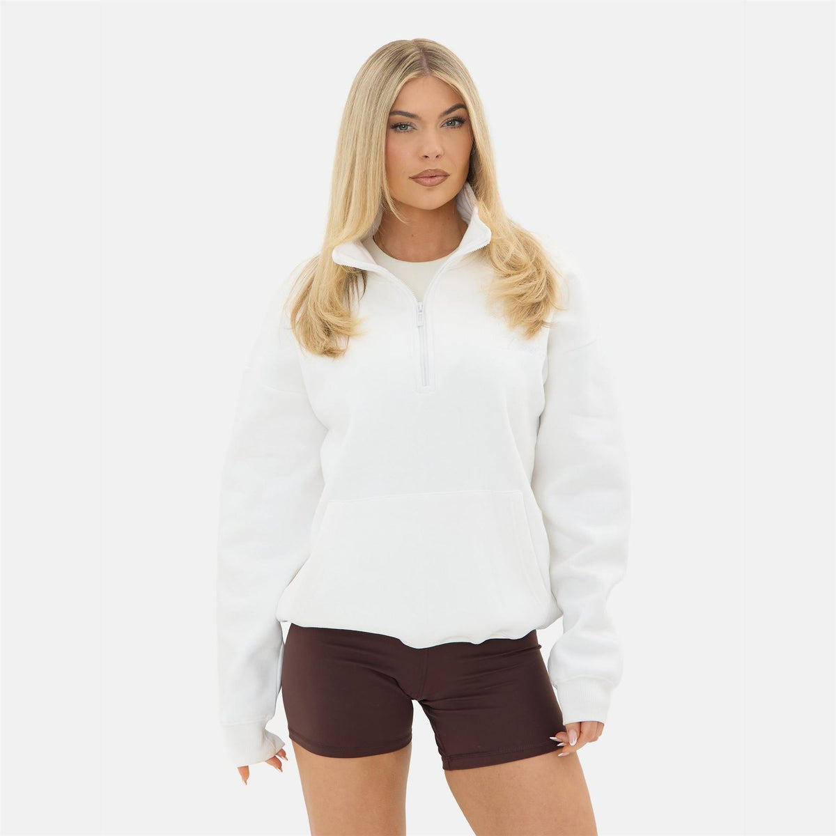 I Saw It First Zip Sweatshirt