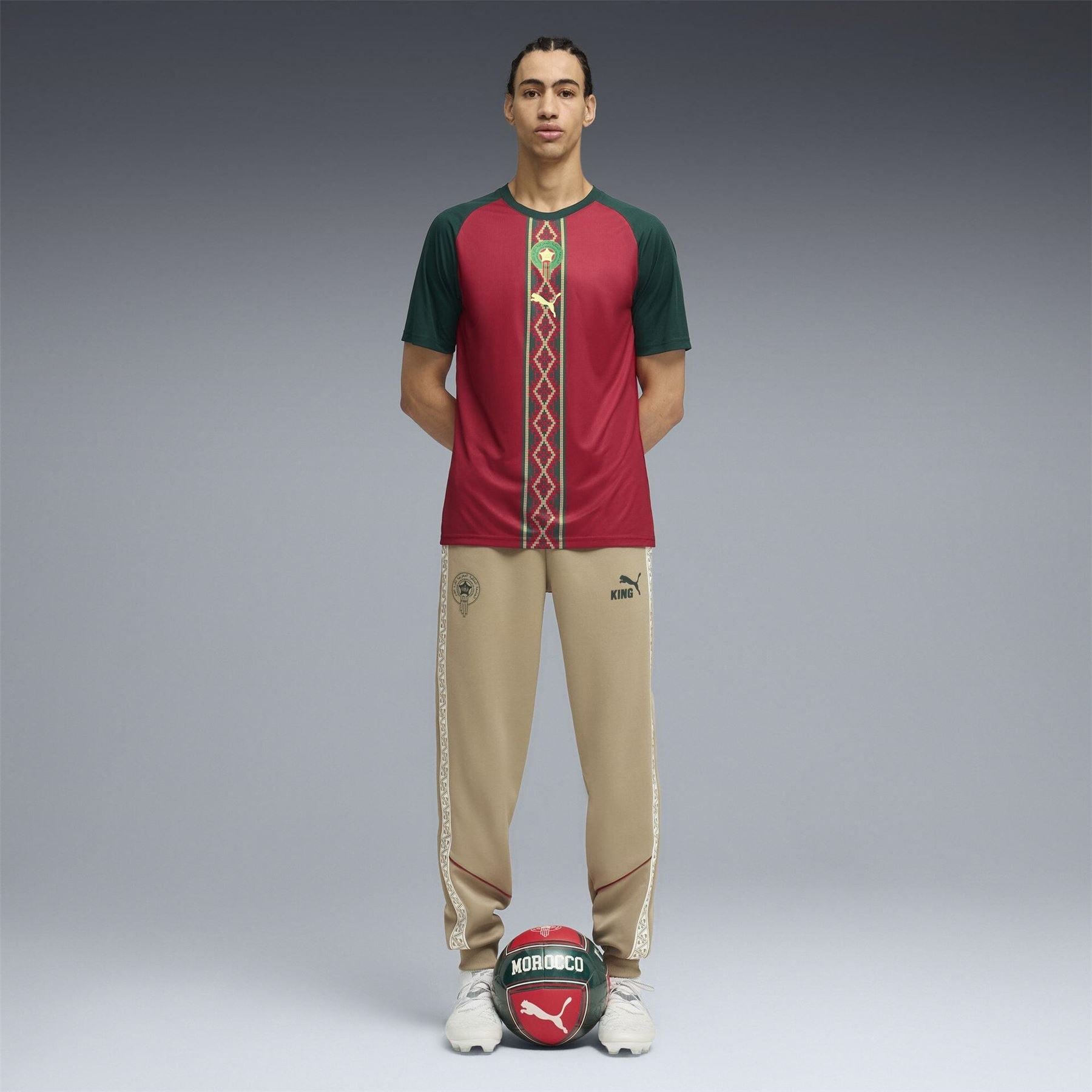 Puma Morocco Warm Up Shirt World Cup 2026