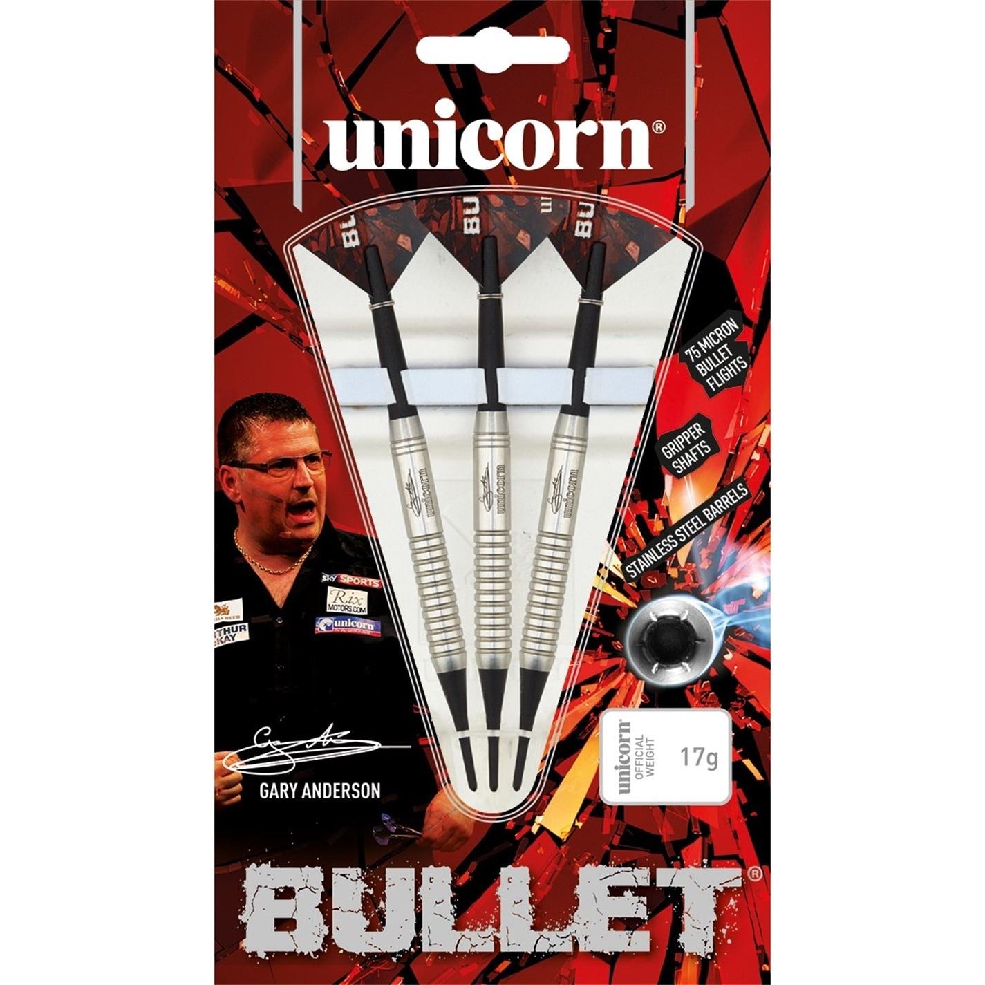 Unicorn Darts Adults Ganderson Steel Darts