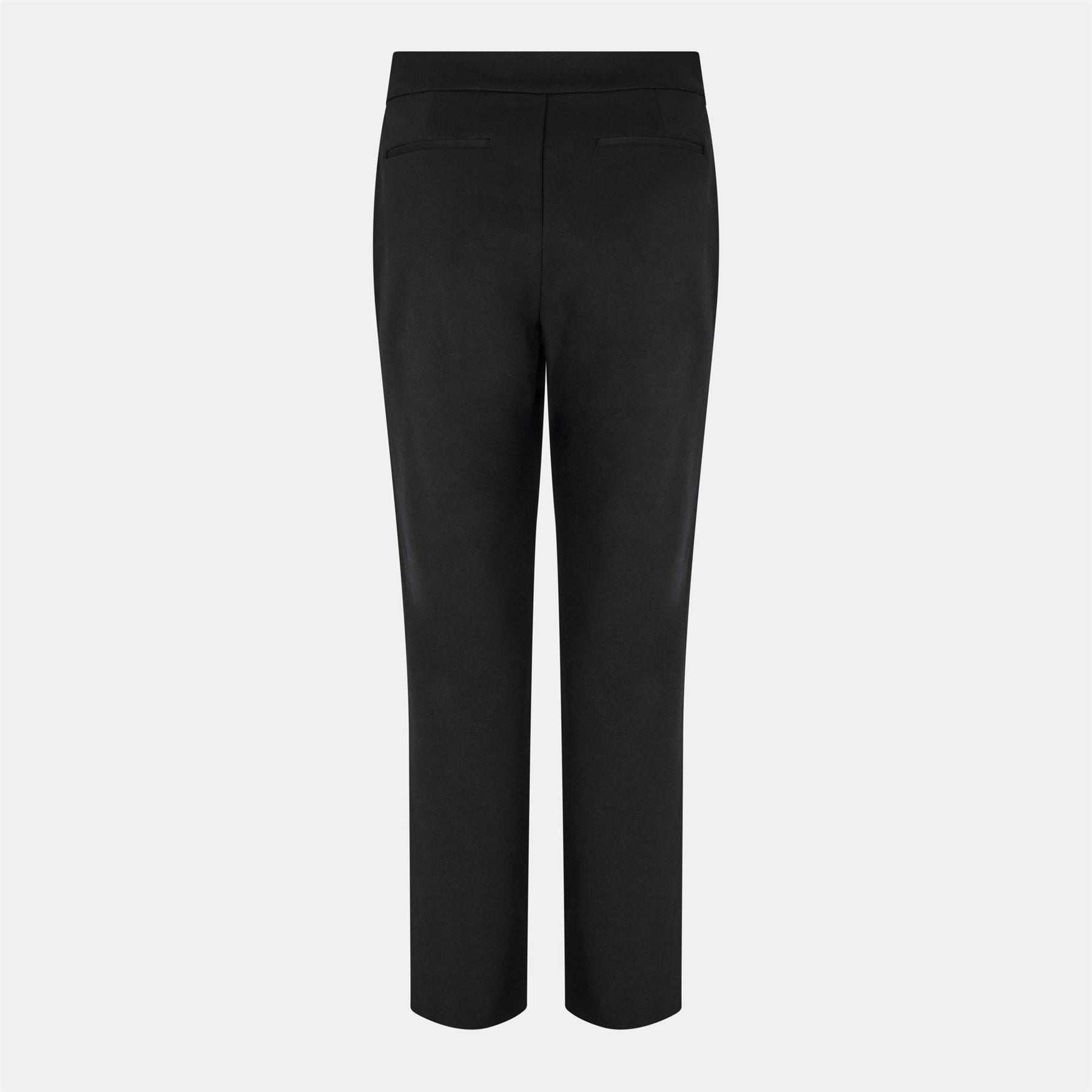 Lauren by Ralph Lauren Real Leather Zinleah Straight Leg Trouser