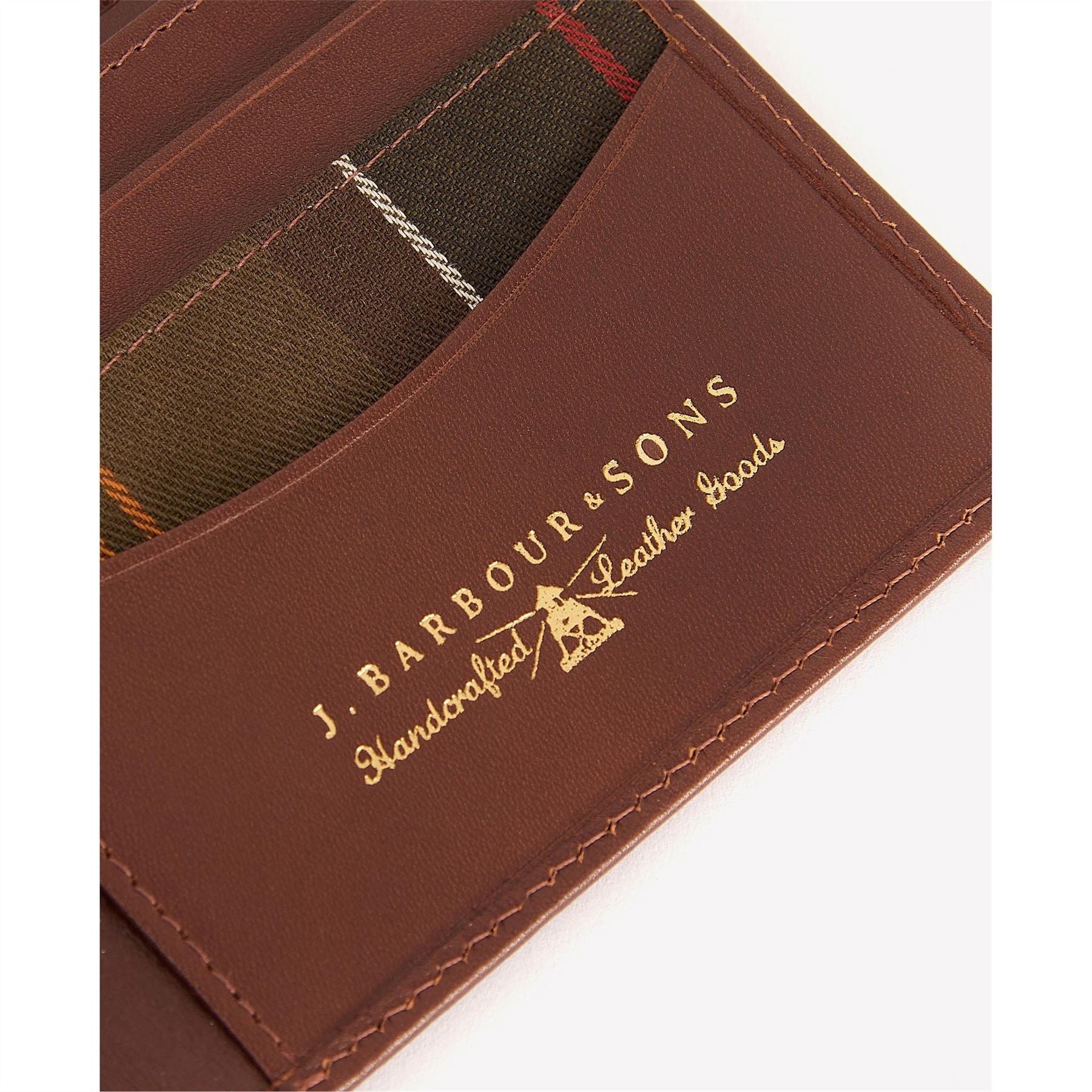Barbour Leather Billfold Wallet