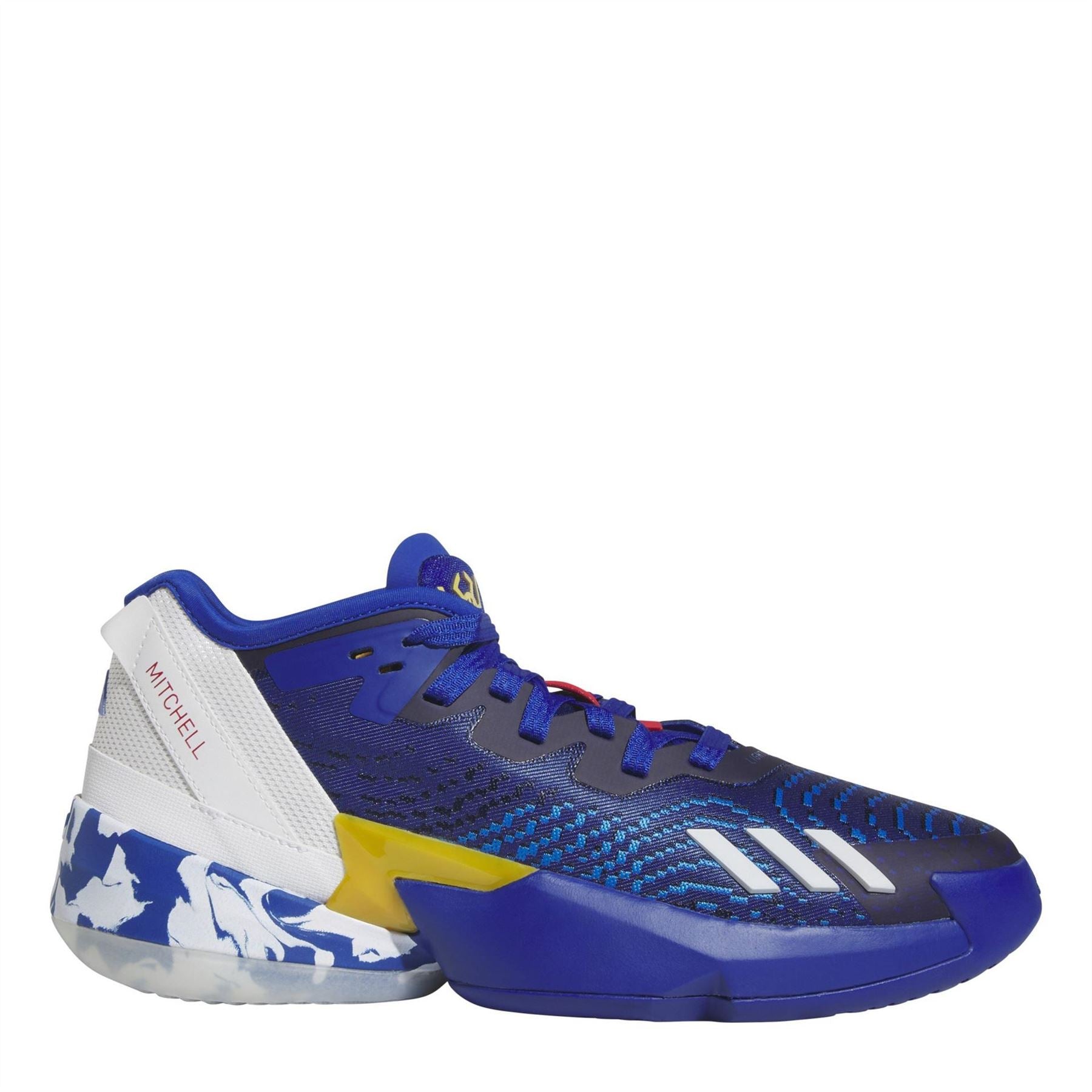 adidas D.O.N. Issue 4 Marble Low Top Sneakers
