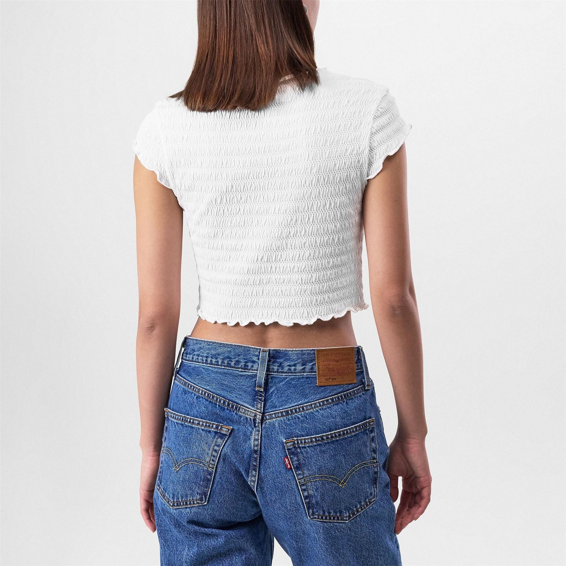 Tommy Jeans Slim Fit Cropped Crew Neck T-Shirt