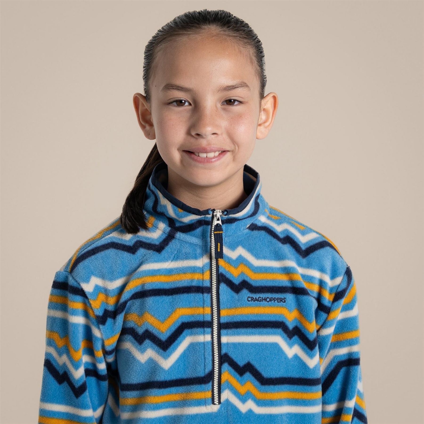 Craghoppers Kids Bachas Quarter Zip Fleece