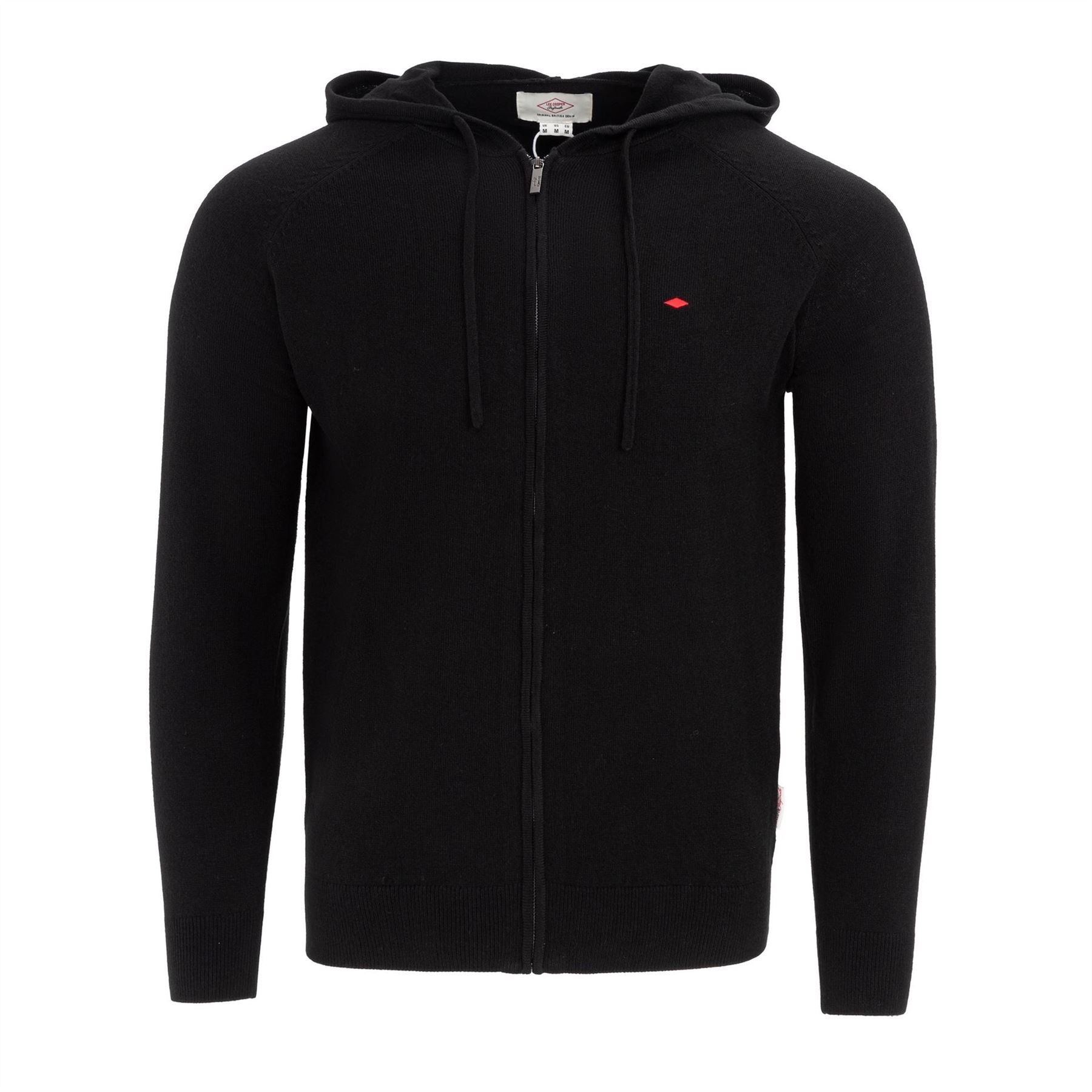 Lee Cooper Cooper Long Sleeve Zip Thru Hoodie