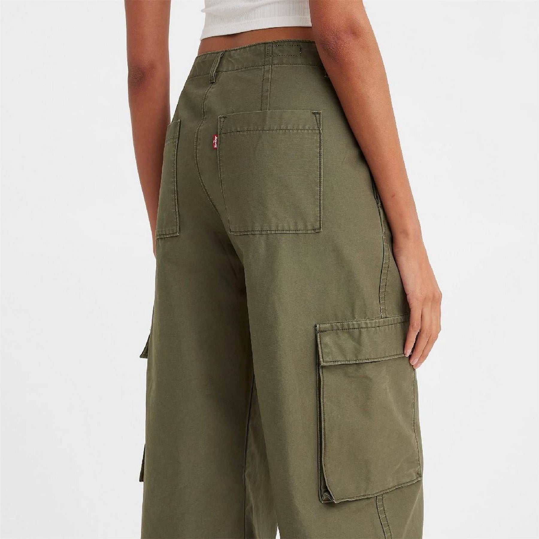 Levis Baggy Olive Night Cargo Jeans