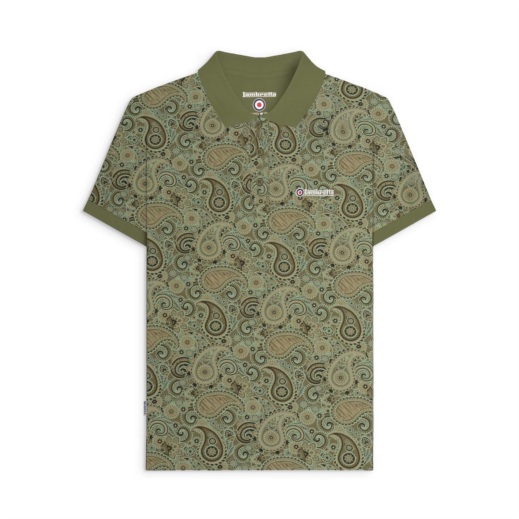 Lambretta Pasly Short Sleeve Polo Shirt