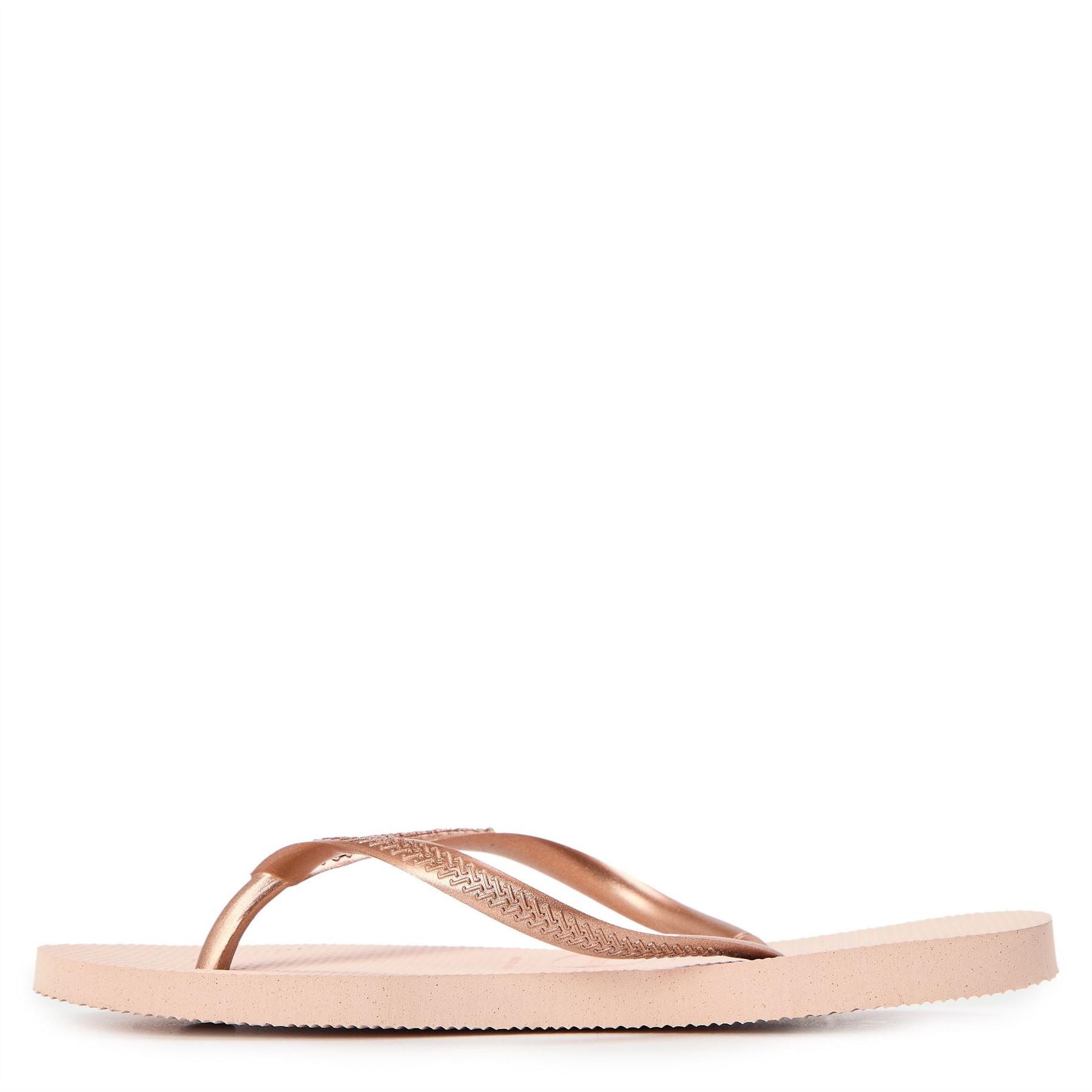 Havaianas Womens Hav. Slim Crystal Sw Ii Ballet Rose Flip Flops