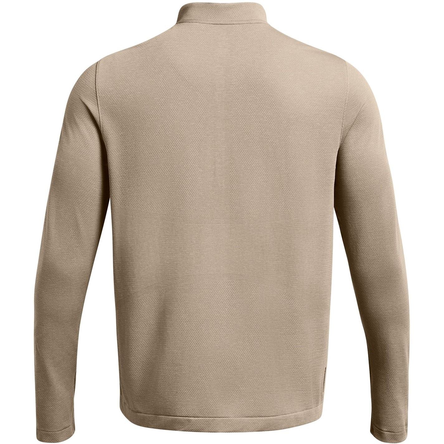 Under Armour Zip Neck Long Sleeve Performance T-Shirt