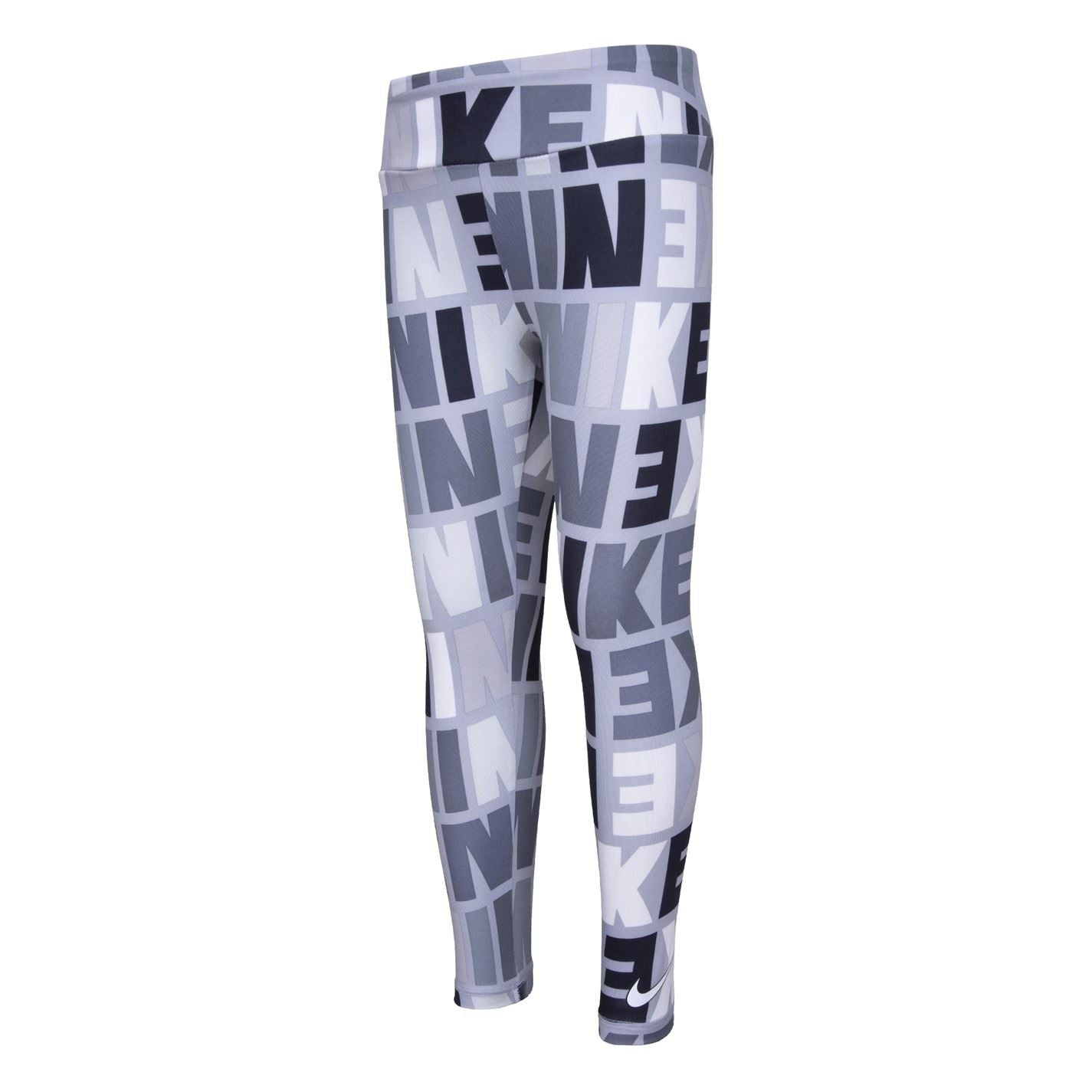 Nike Lettering Print Running Legging
