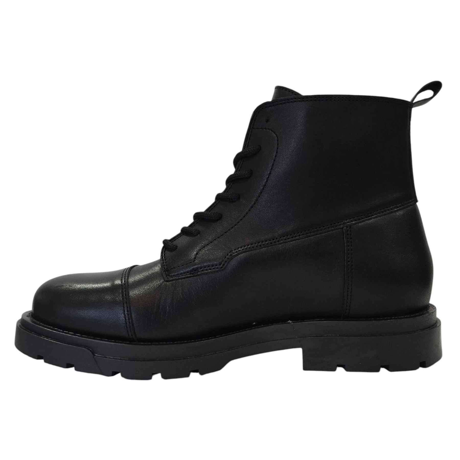 Firetrap Albon Leather Ankle Lace Up Hiker Rugged Boots