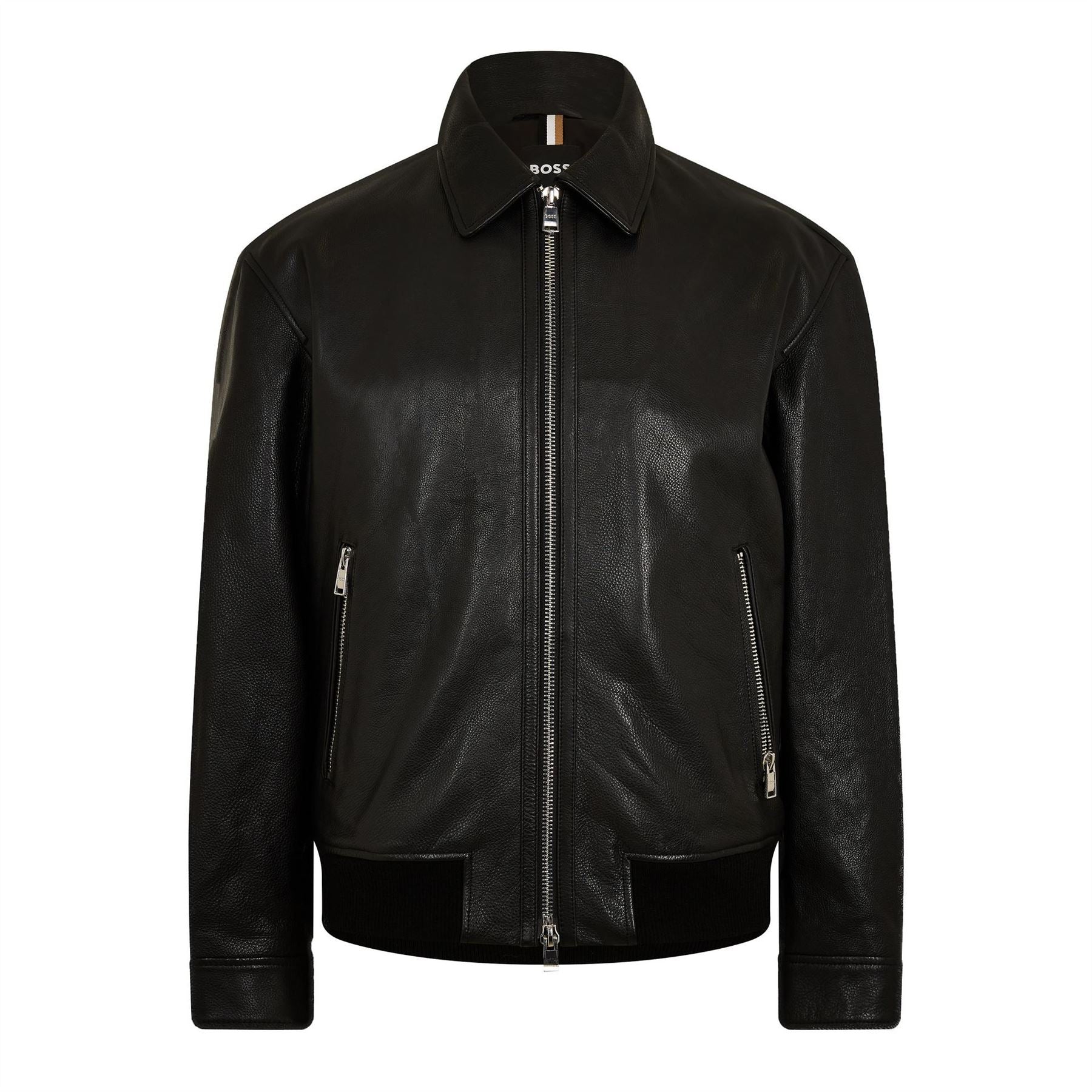 Boss Cmerwyn Leather Jacket