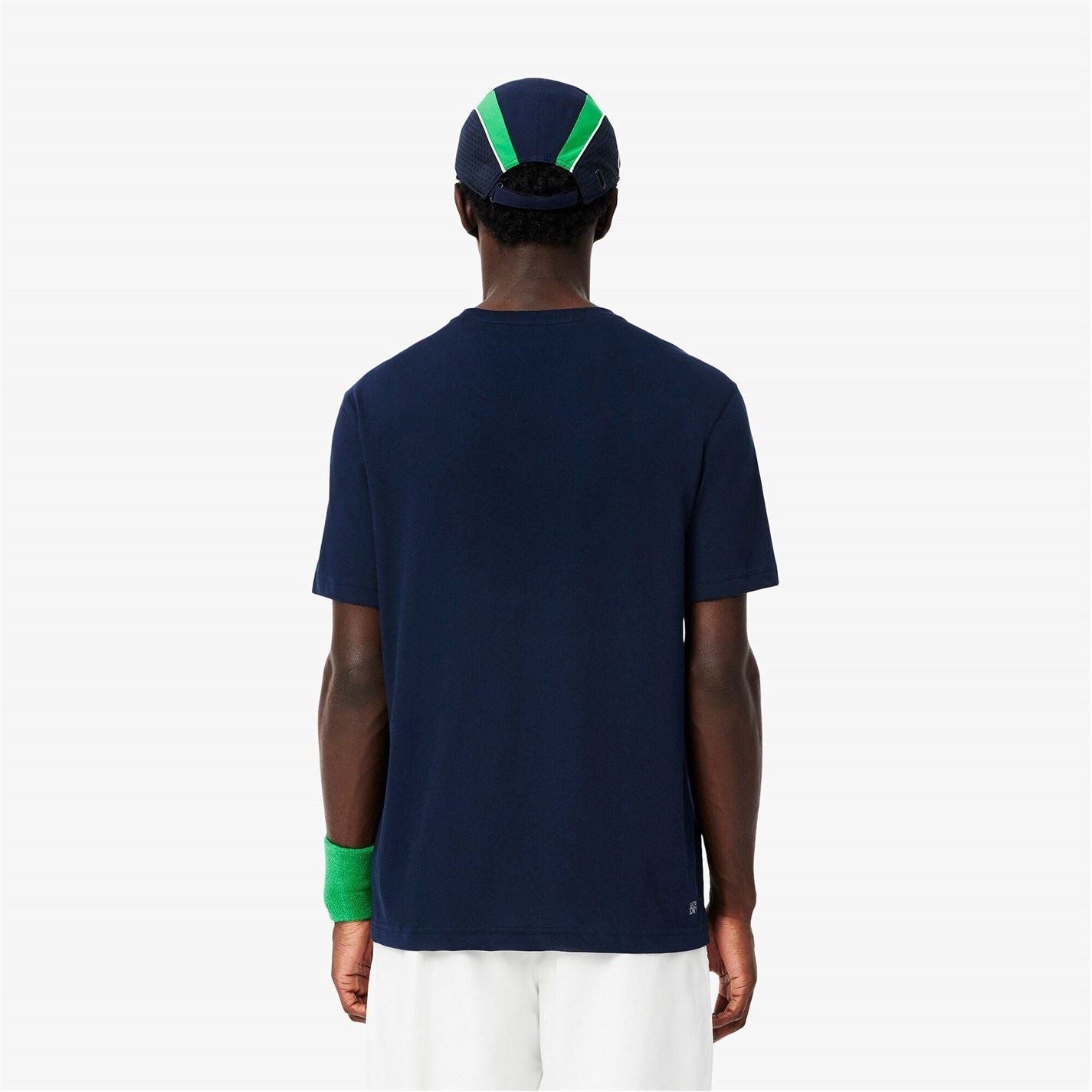 Lacoste Logo Moisture Wicking Short Sleeve Performance T-Shirt