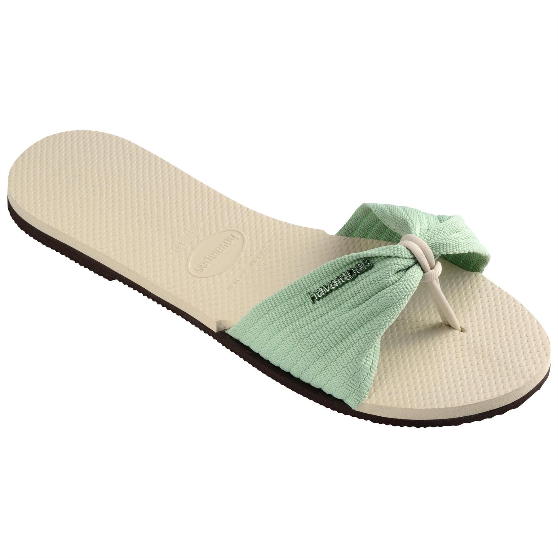 Havaianas Womens Hav. You St Tropez Basic Beige Mine Flip Flops