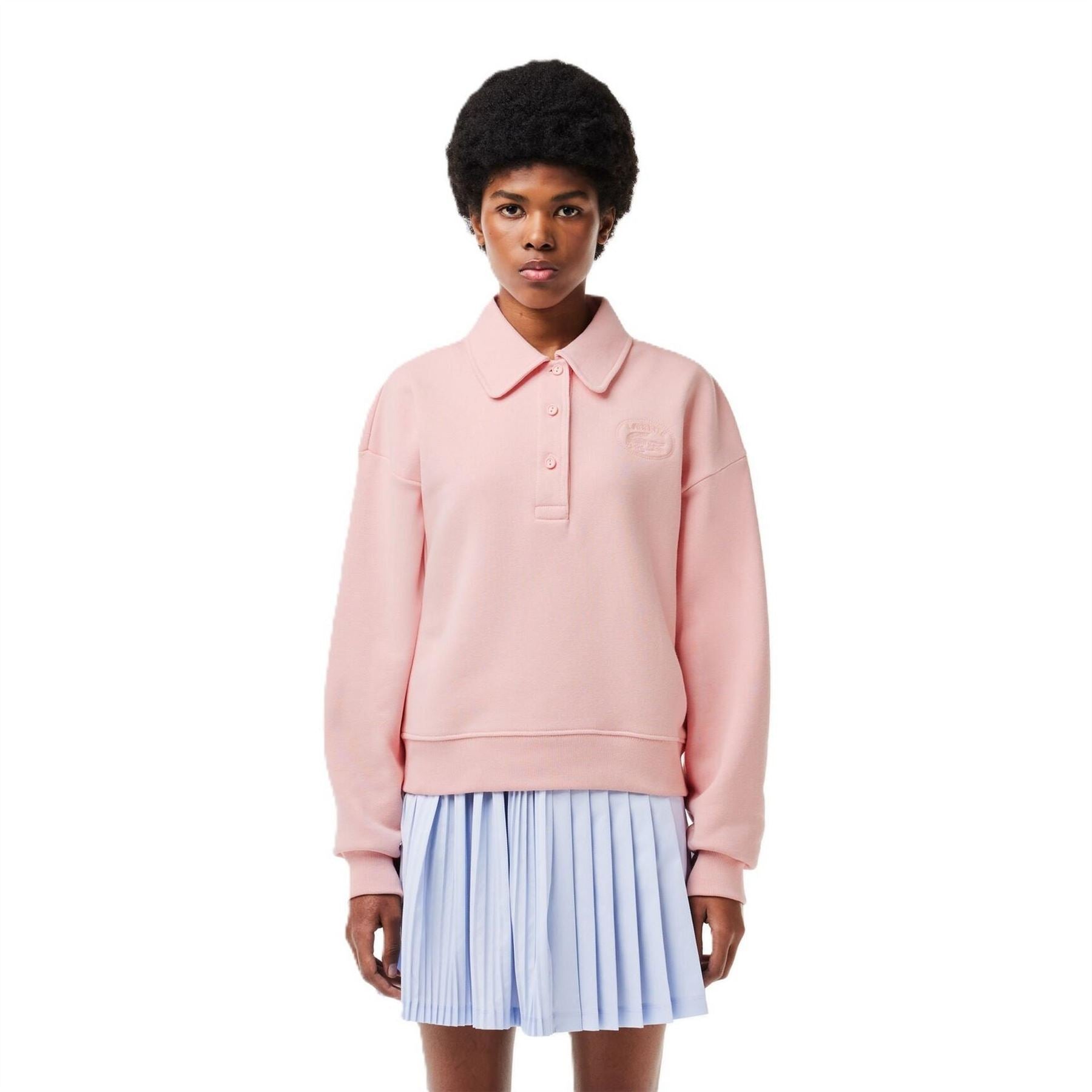 Lacoste Relaxed Fit Long Sleeve Sweatshirt