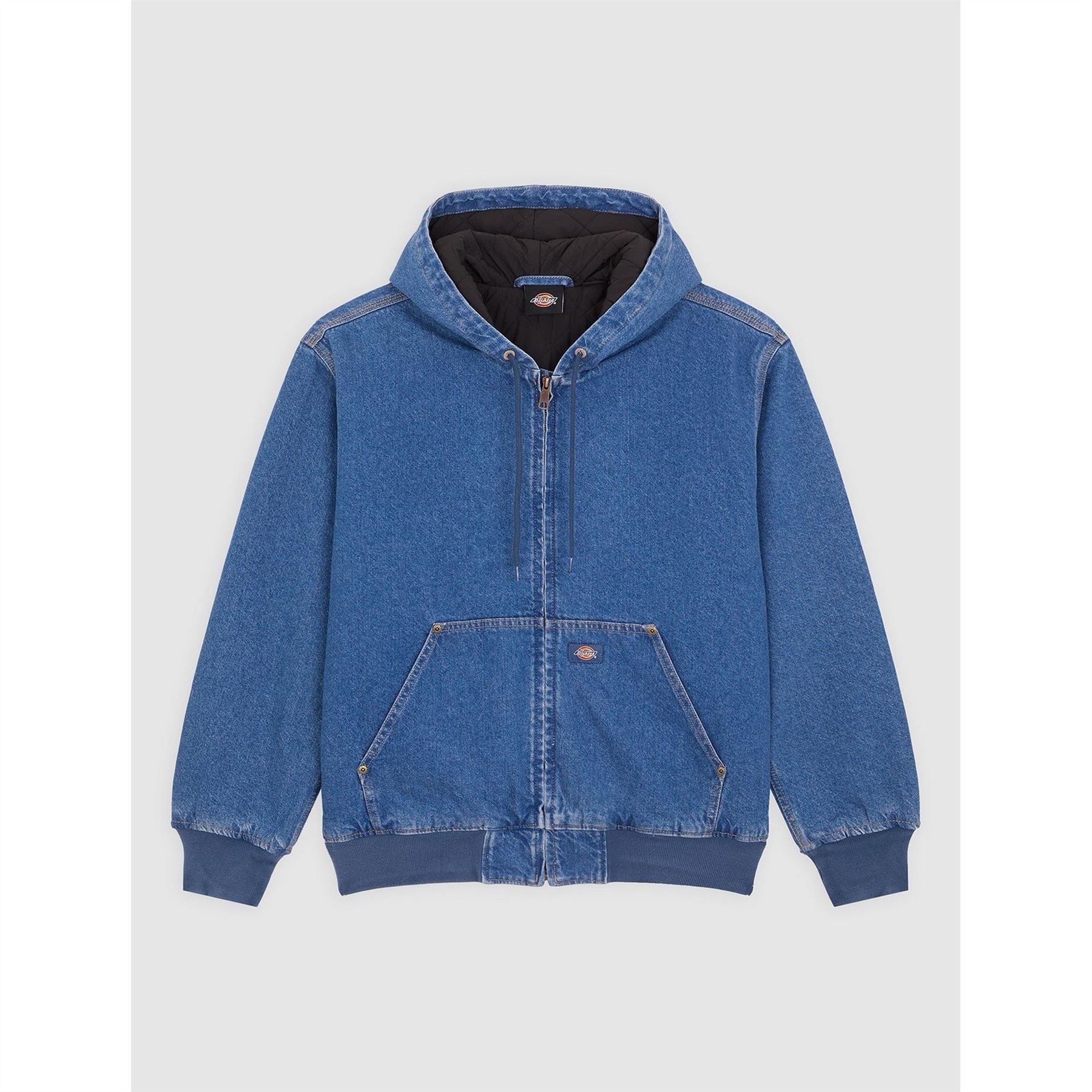 Dickies Mens Denim Hood Bomber