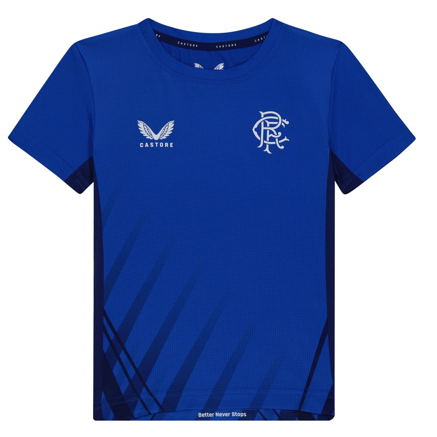 Castore Rangers FC Regular Fit Crew Neck T-Shirt
