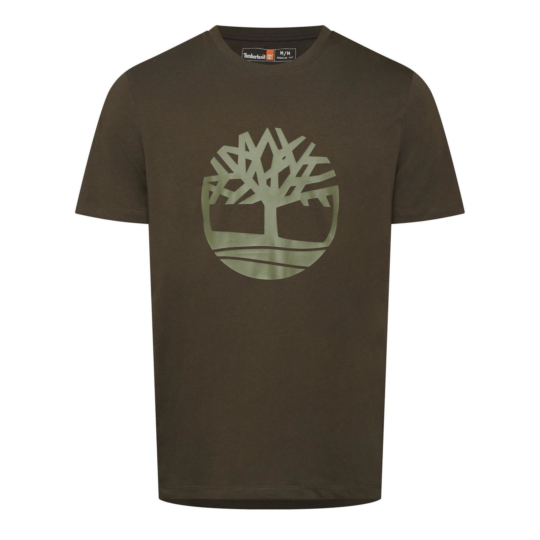 Timberland Northwood Tree Logo Print Crew Neck Short Sleeve T-Shirt
