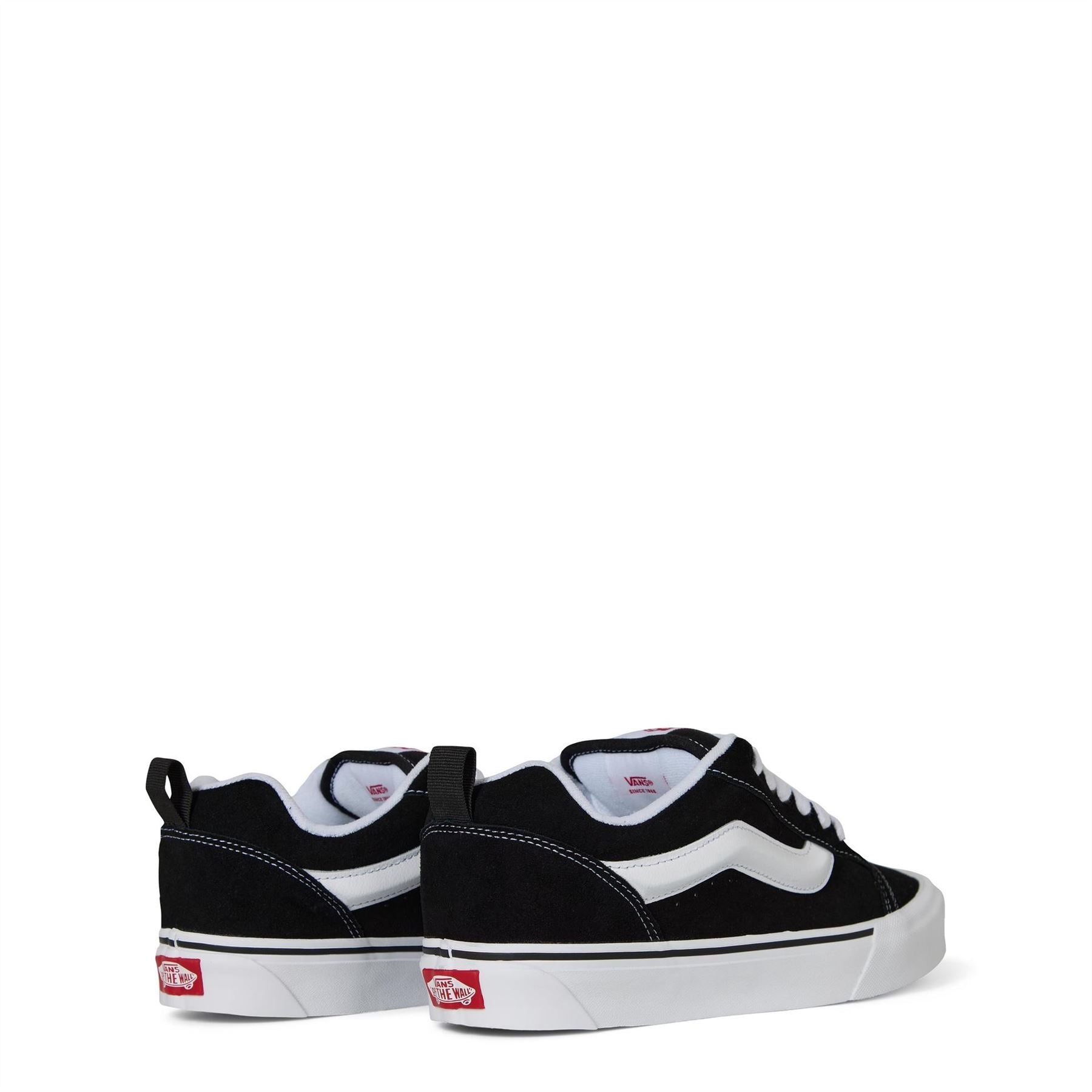 Vans Skool Black True White Canvas Low Top Sneakers