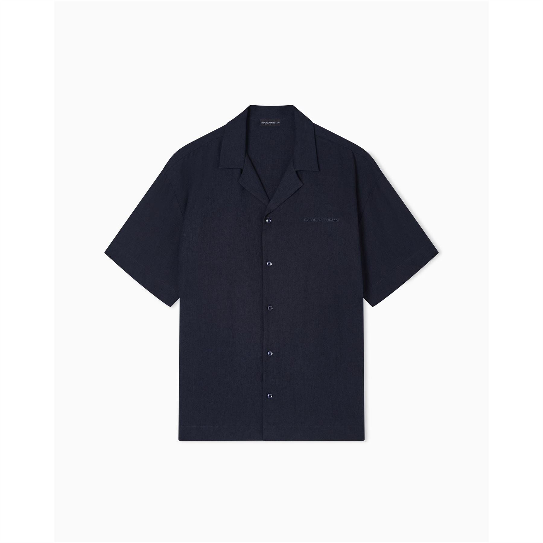 Emporio Armani Short Sleeve Plain Shirt