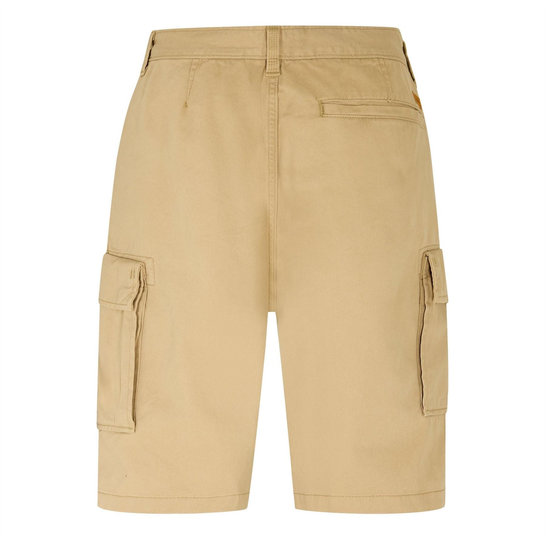 Timberland Solid Patterned Regular Fit Cargo Shorts