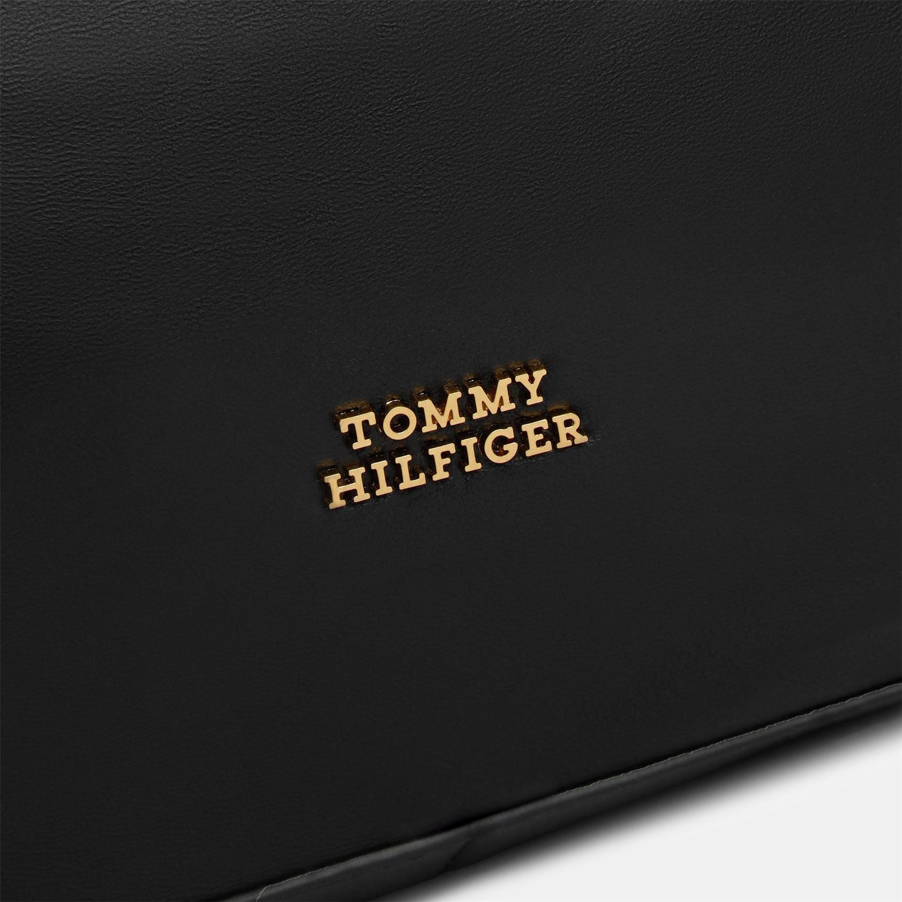 Tommy Hilfiger Rectangle Shape Tote with Gold Tone Hardware
