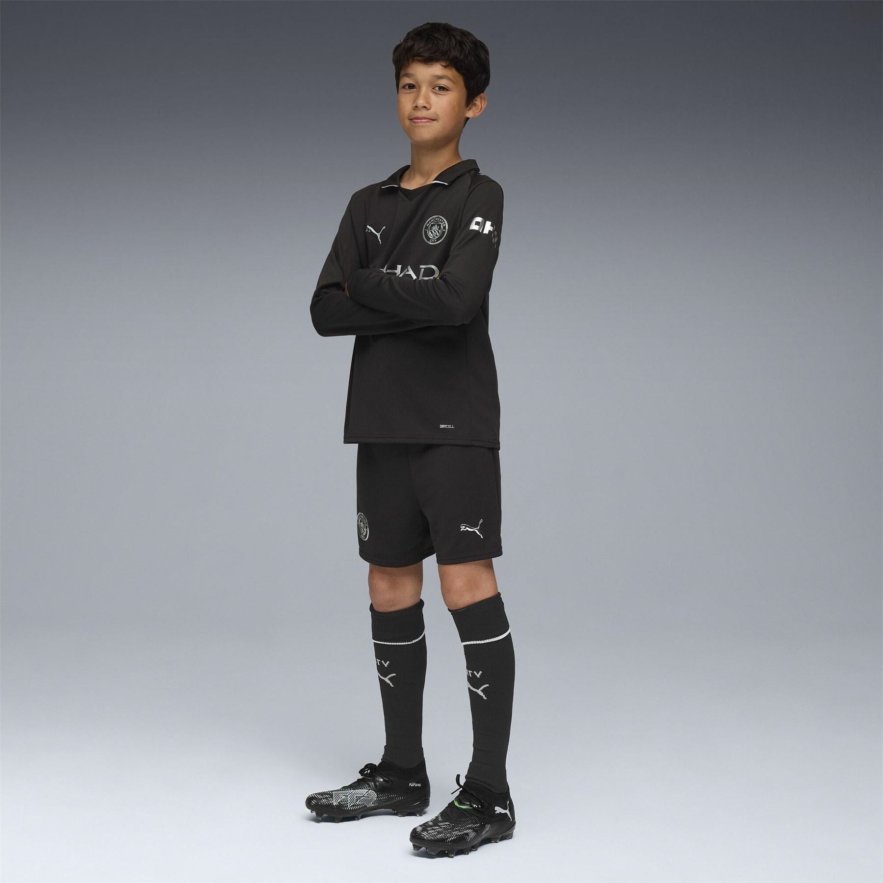 Puma City Away Shorts 2025 2026 Juniors
