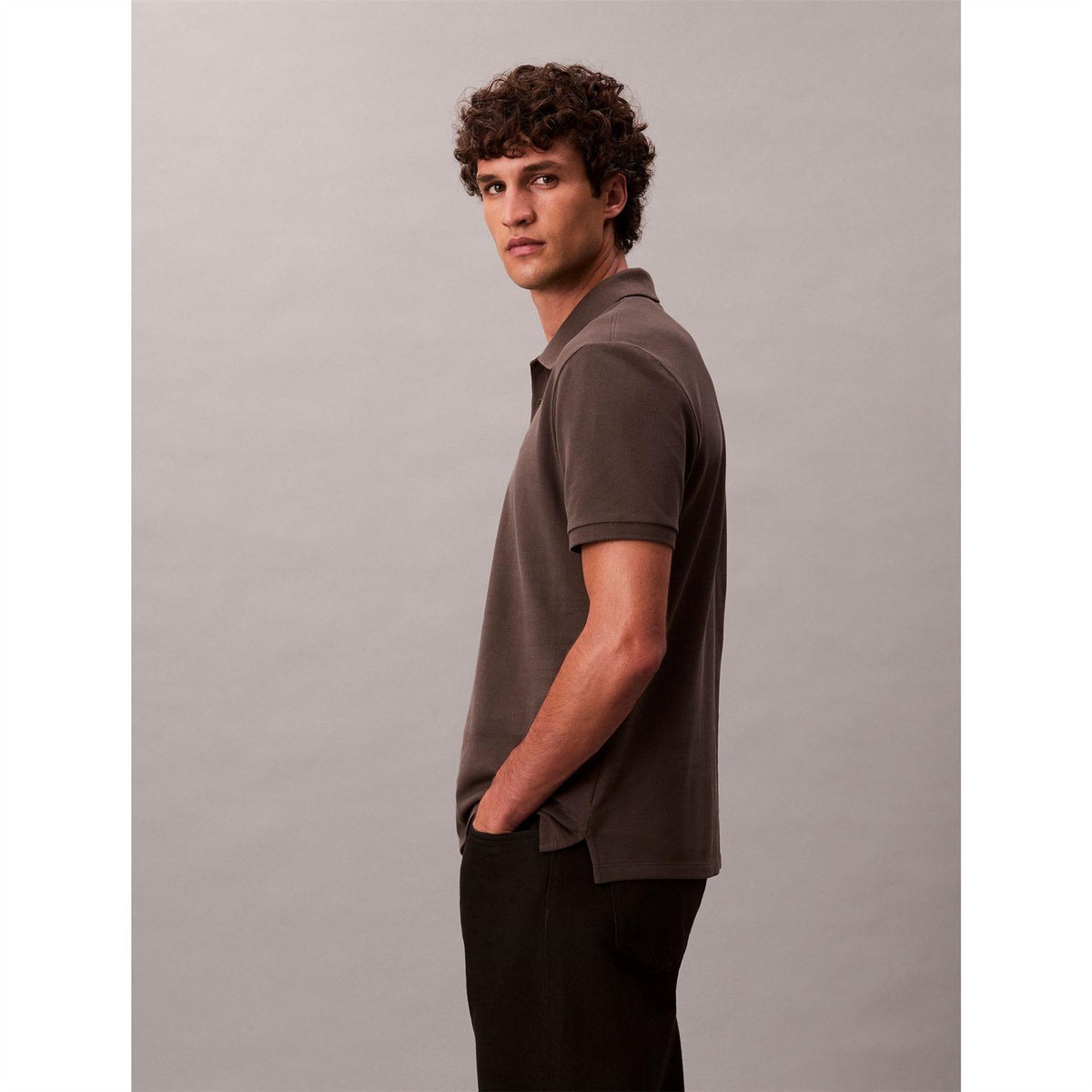 Calvin Klein Jeans Regular Fit Short Sleeve Polo Shirt
