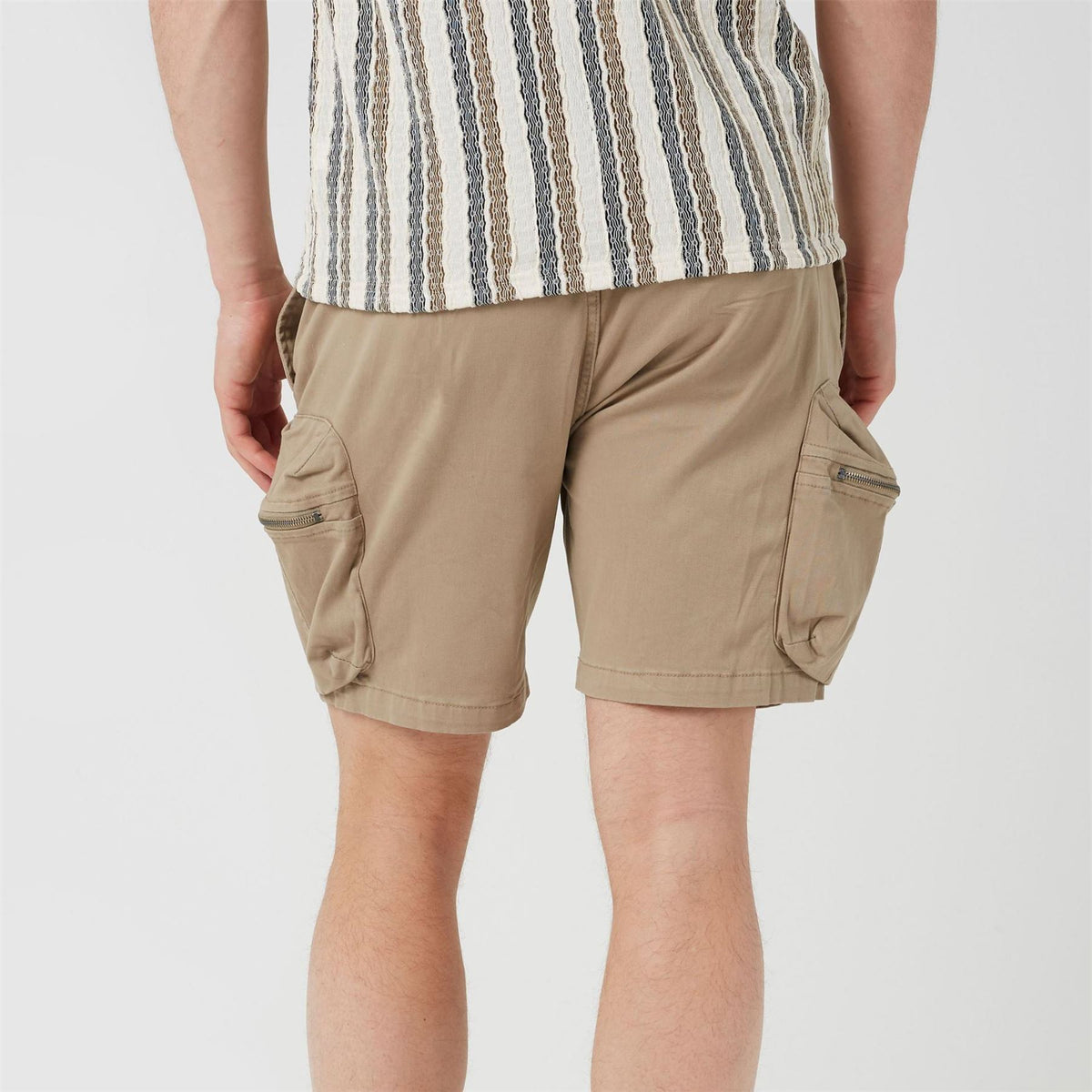 Brave Soul Cotton Twill Chino Shorts