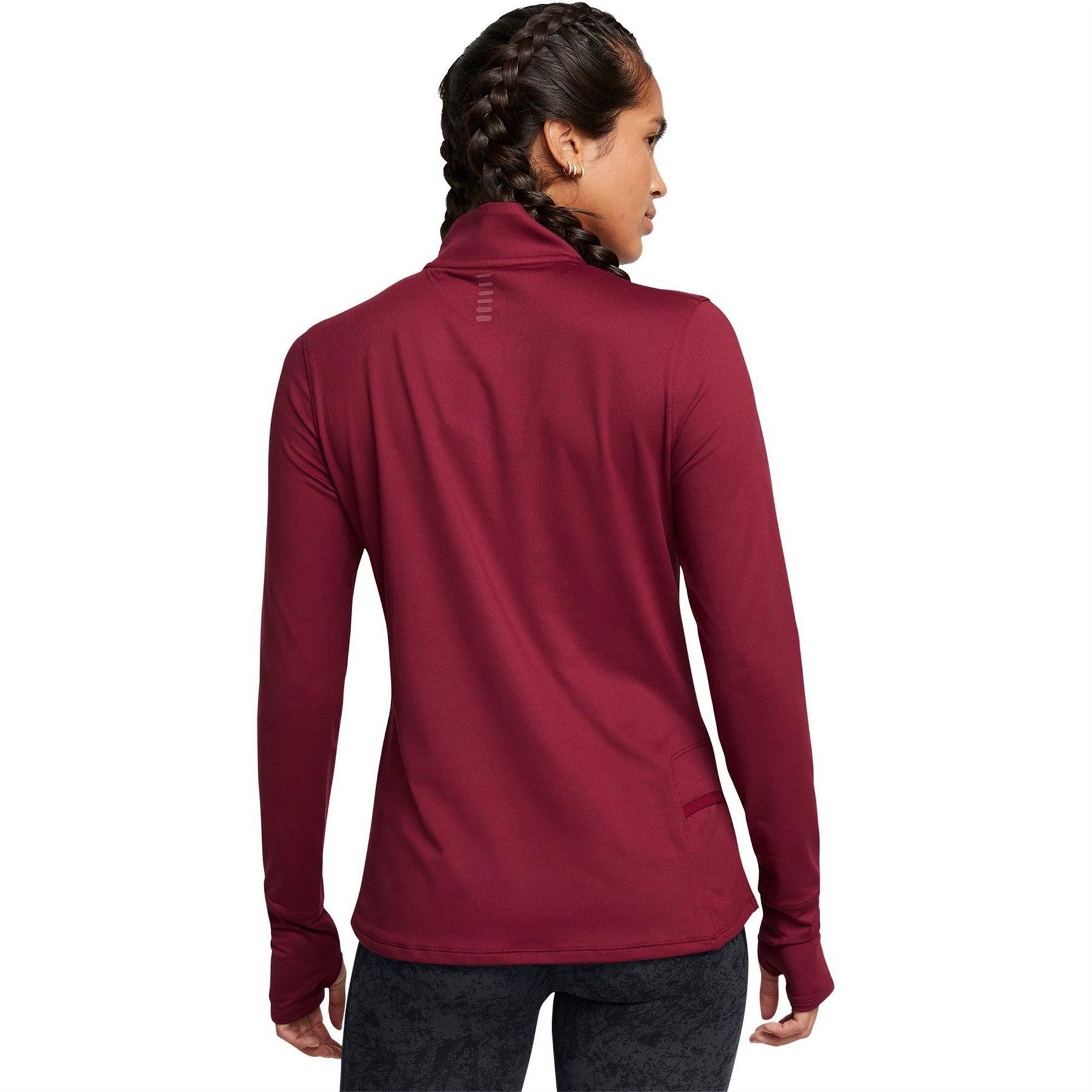 Under Armour Launch Zip Neck Long Sleeve Slim Fit Athletic Top