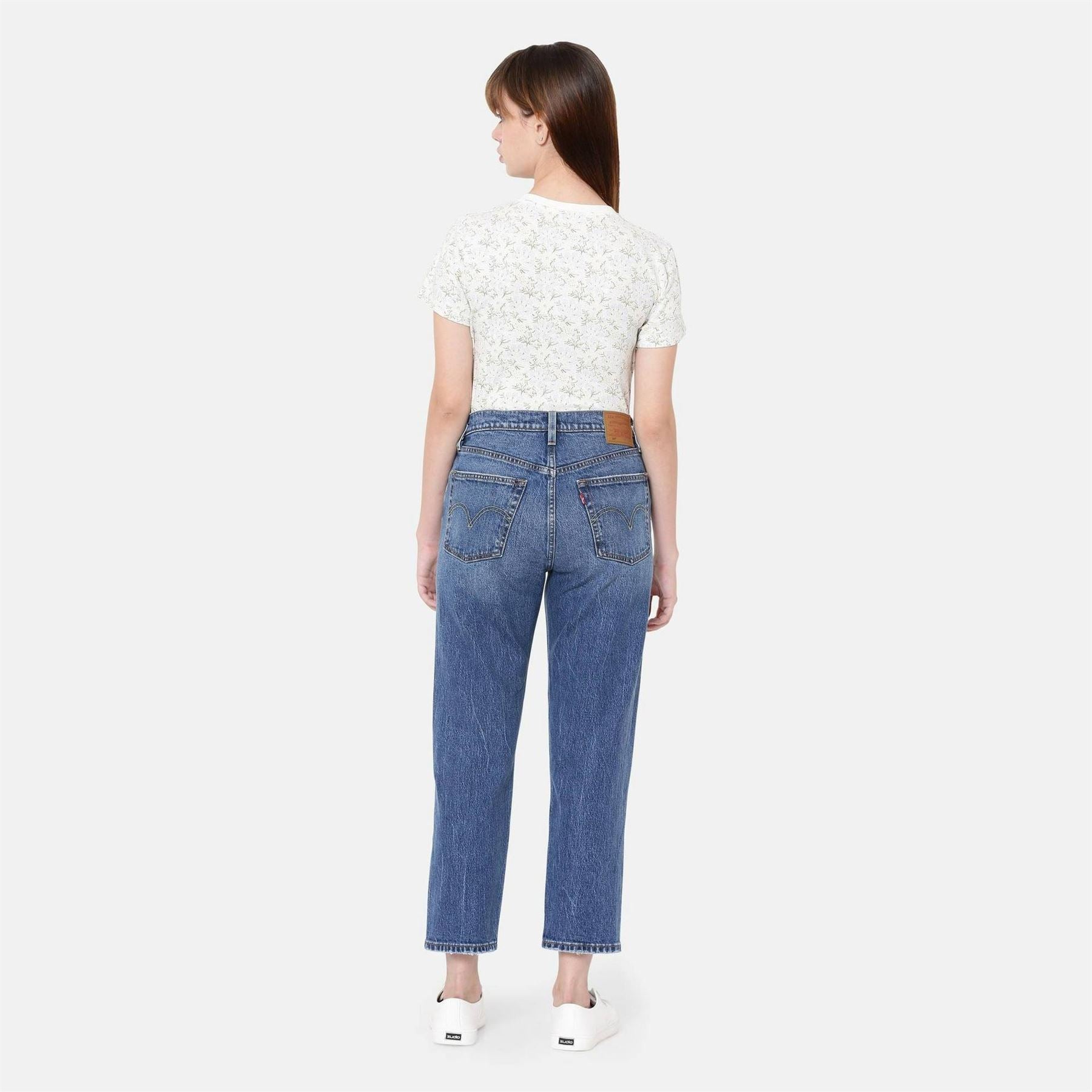 Levis 501 Womens Cropped Jeans