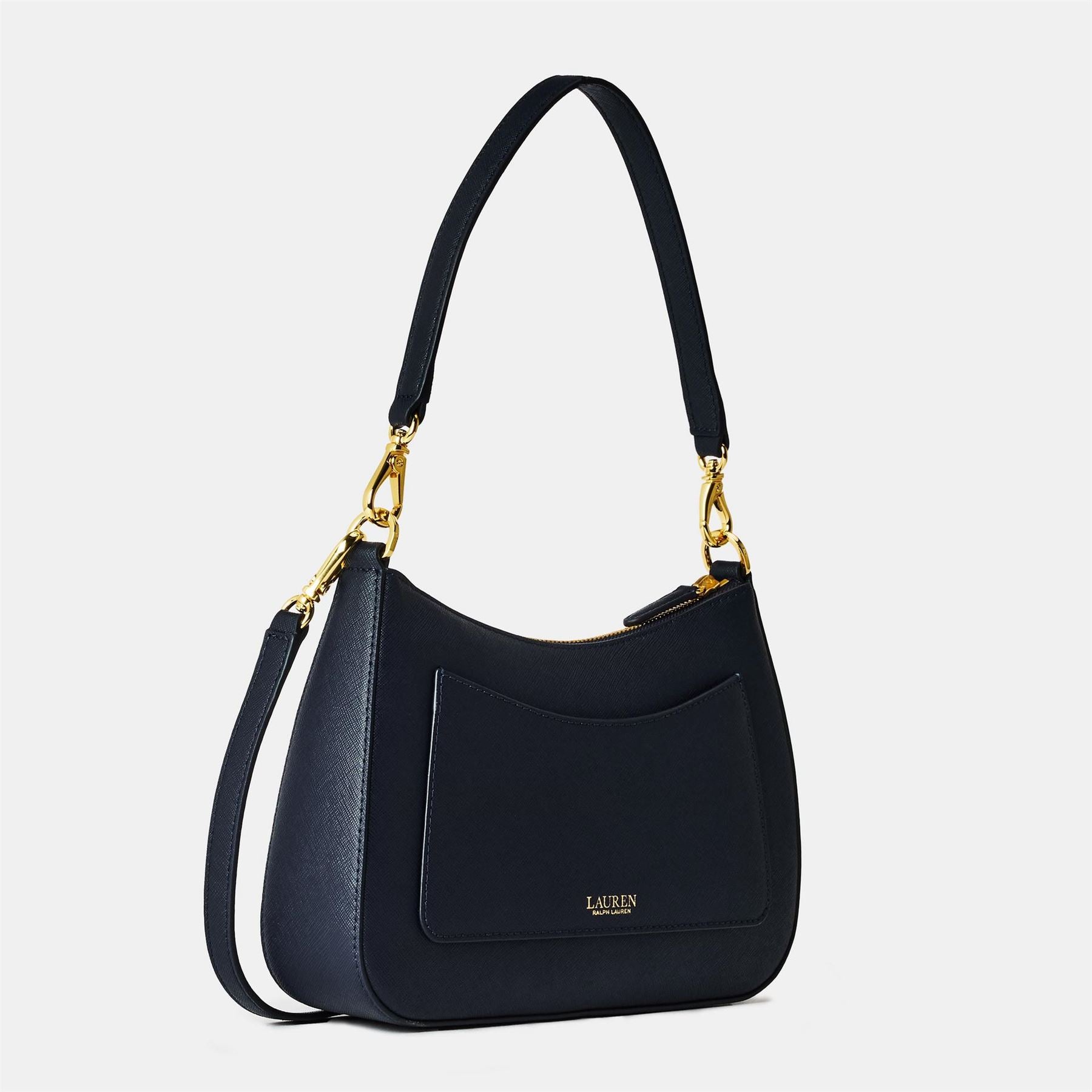Lauren by Ralph Lauren Danni Leather Shoulder Bag