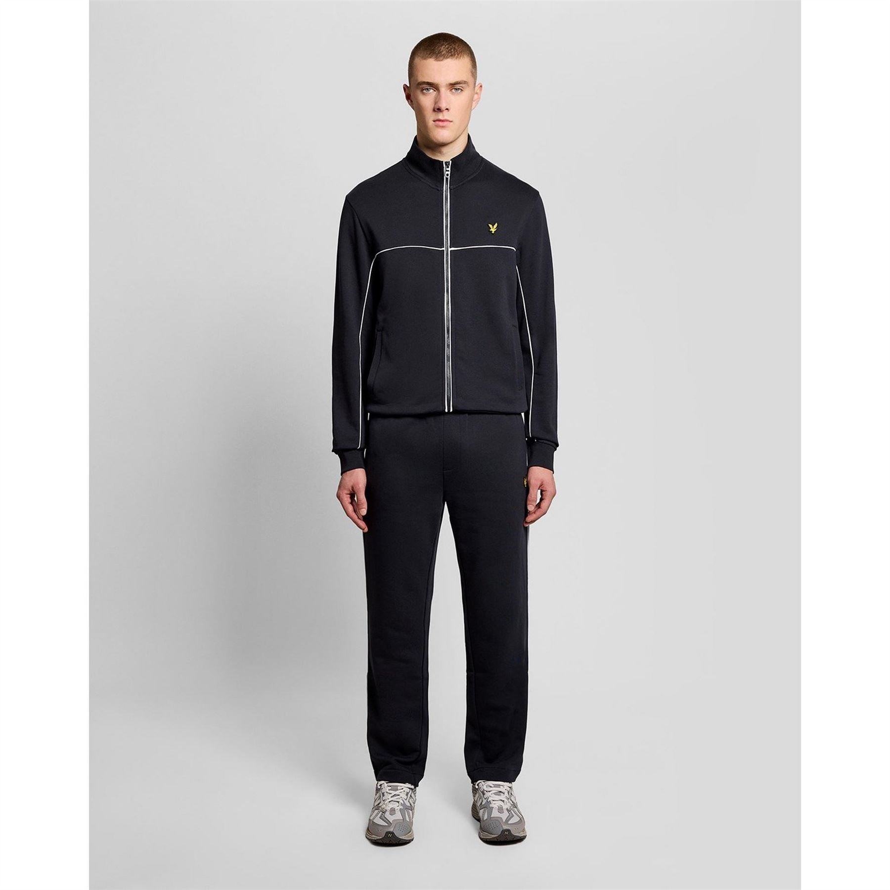 Lyle and Scott Piped Zipped Tracksuit Top