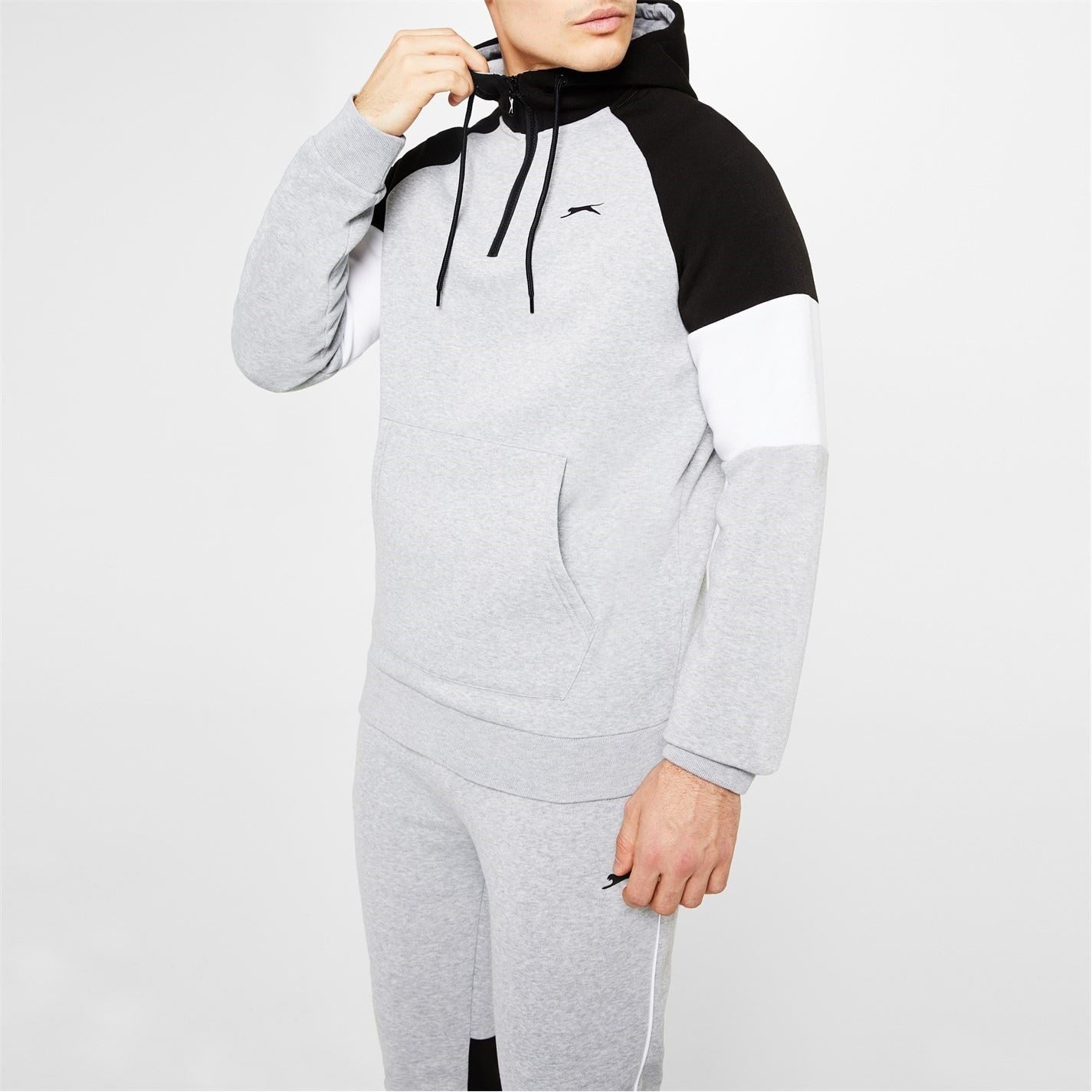 Slazenger Mens Quarter Zip Tracksuit