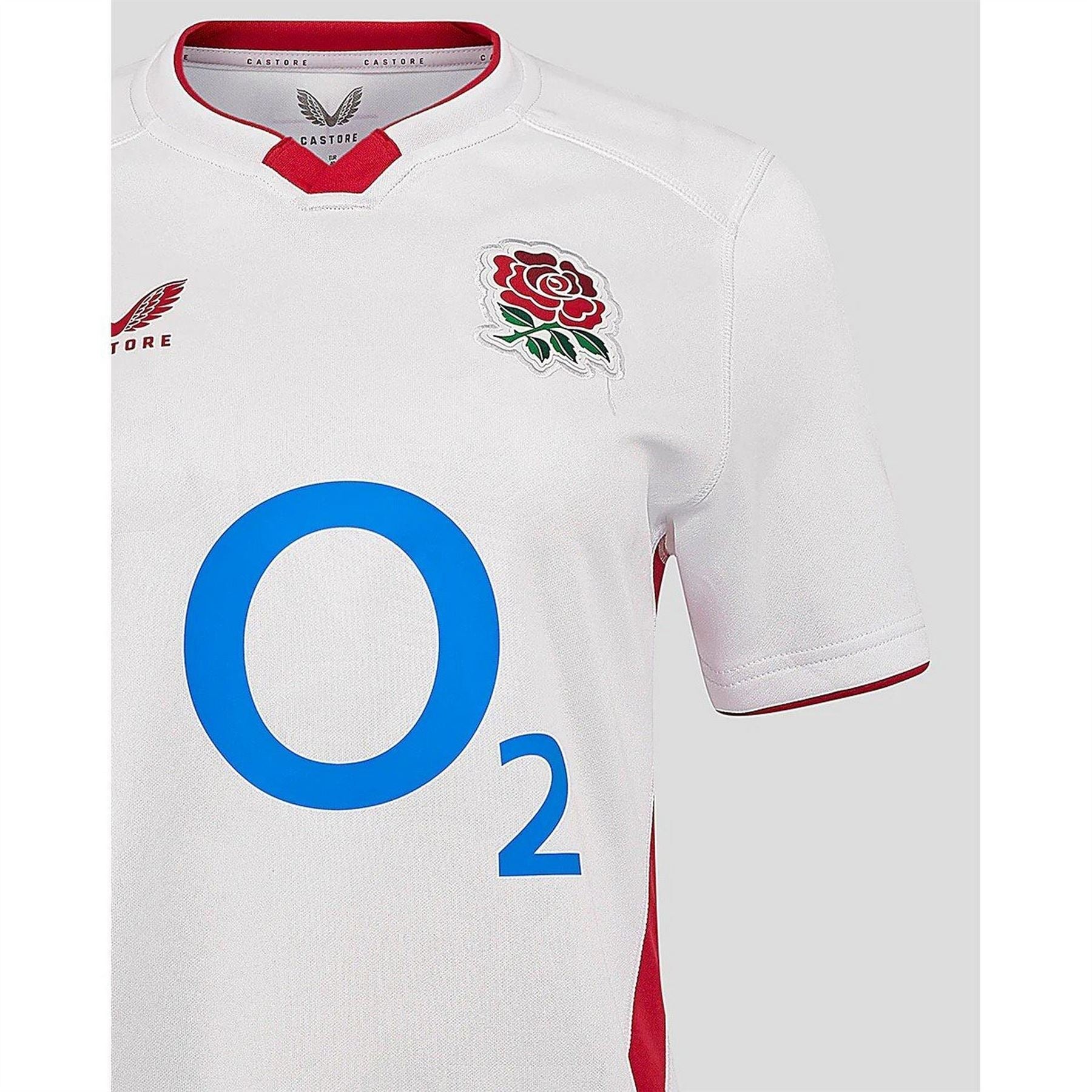 Castore Womens England Rugby Home Shirt 2025