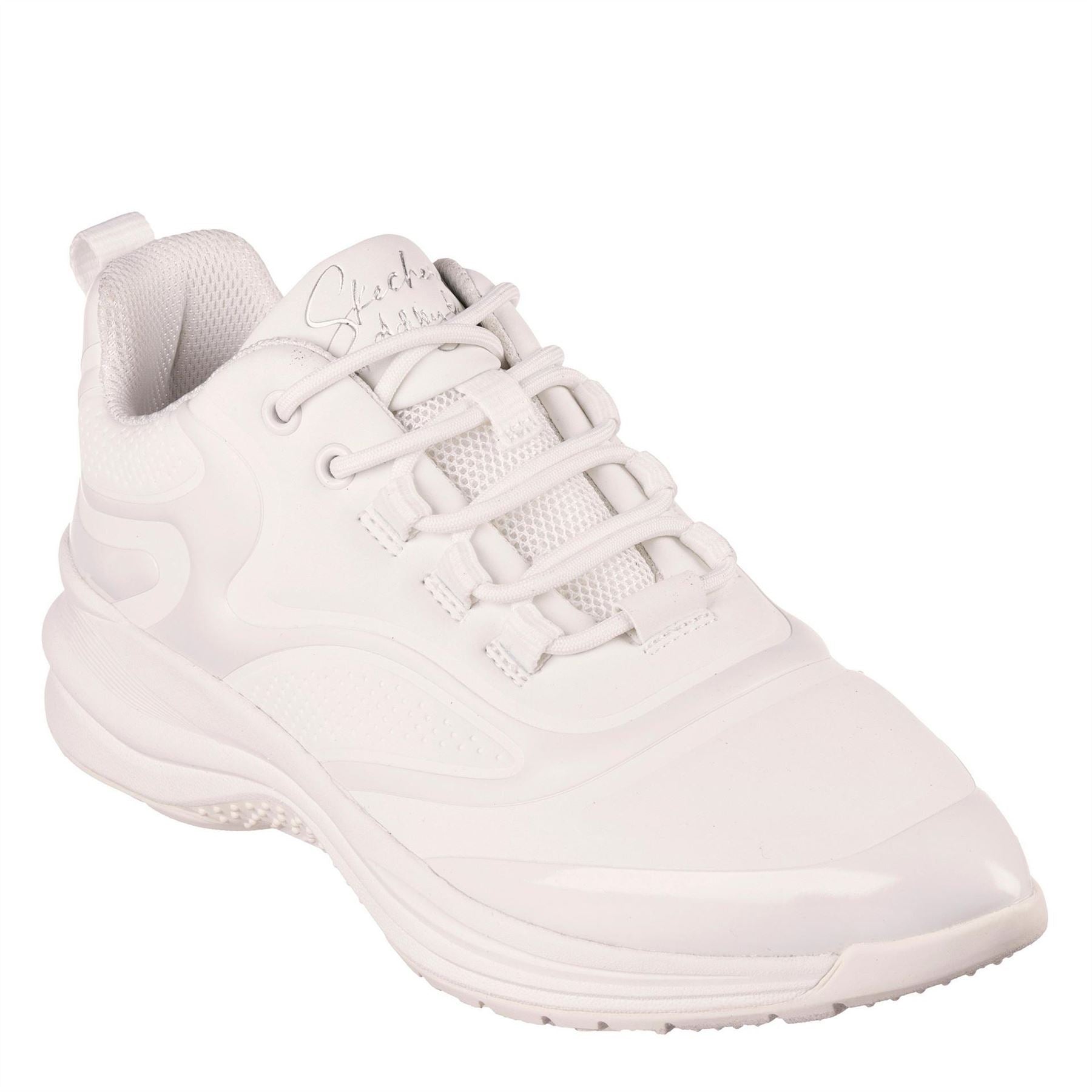 Skechers Womens Hot Melt Embossed Neoprene Low Top Trainers